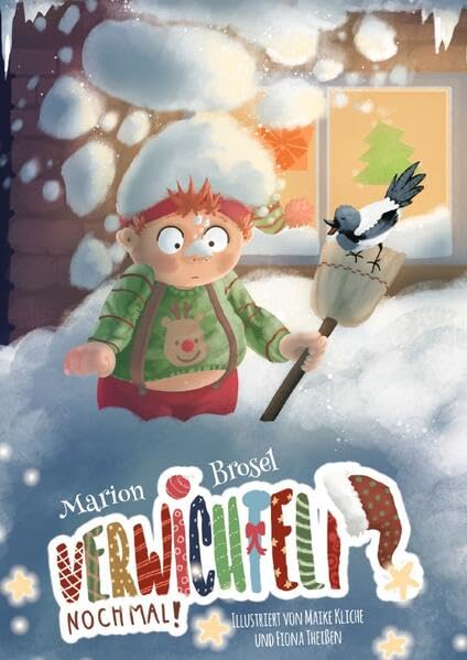 Geschichten über den Wichtel Harribert / Verwichtelt nochmal!: Eine Adventsgeschichte in 24 Kapiteln (Hardcoverausgabe mit ganzseitigen Bildern auf normalem Papier) Novels & Short Stories