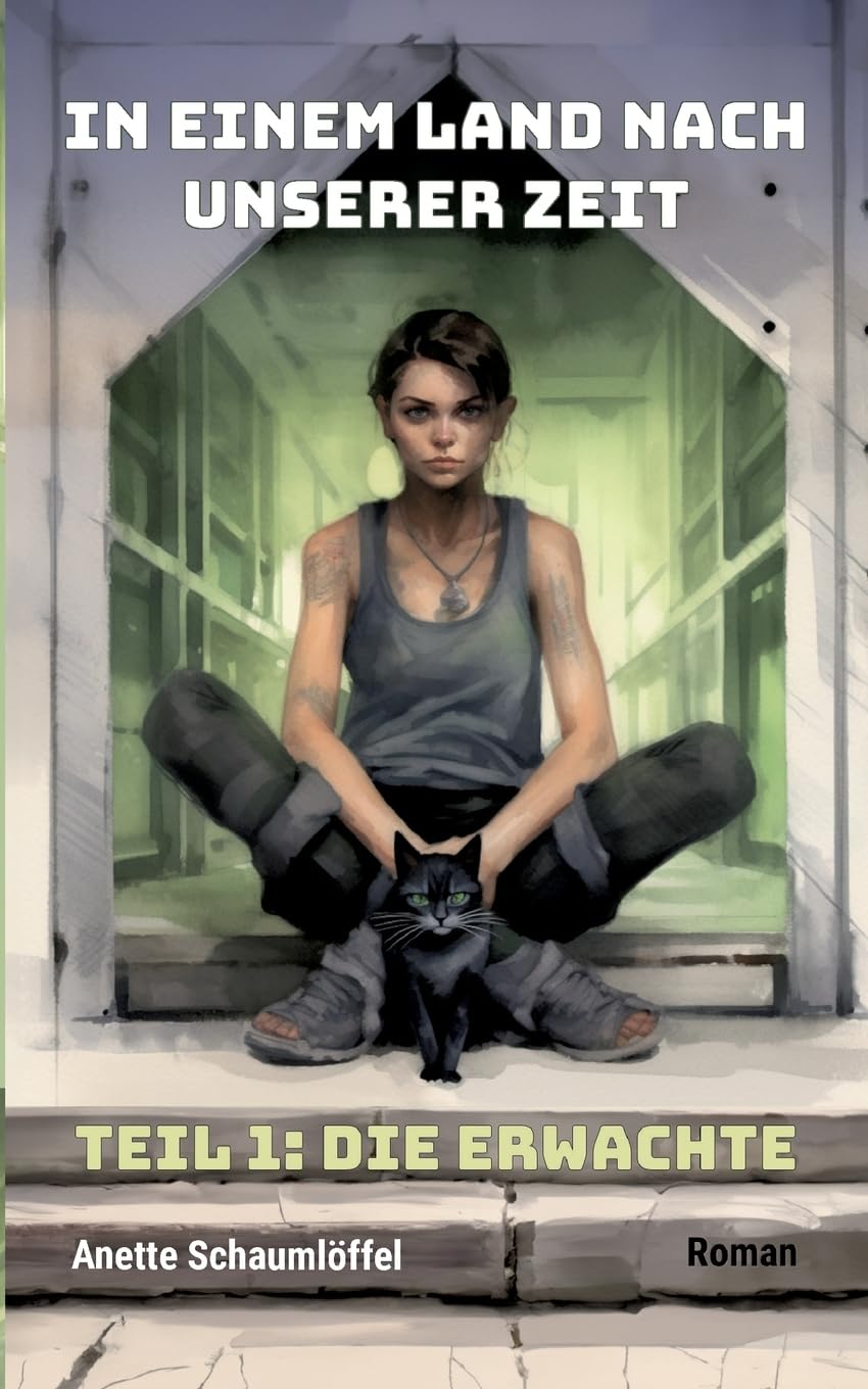 In einem Land nach unserer Zeit 1: Die Erwachte: New Adult Solarpunk│Postakopalyptischer Sci-Fi-Pageturner mit Katze LGBTQ+