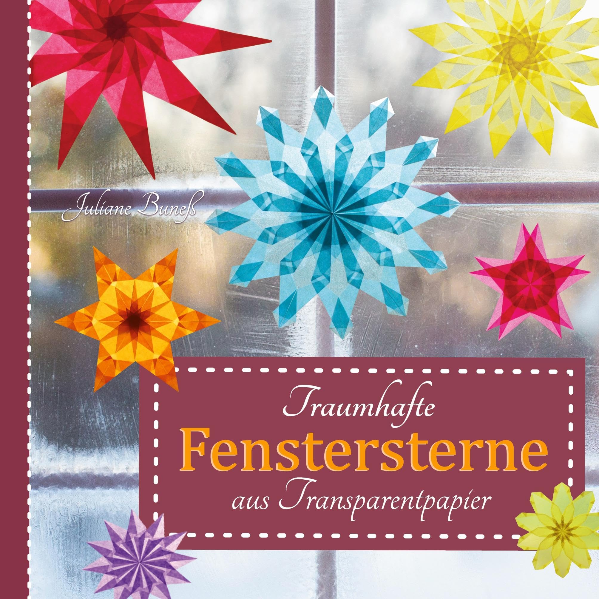 Traumhafte Fenstersterne aus Transparentpapier Hobbies & Crafts