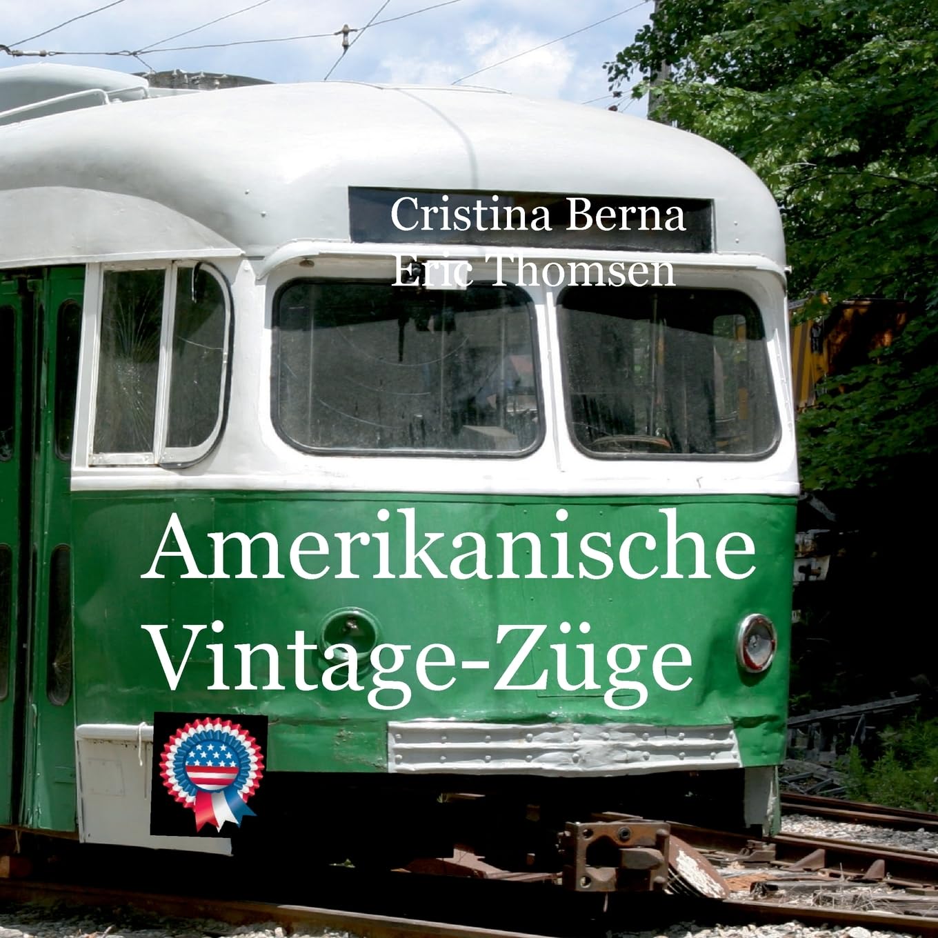 Amerikanische Vintage-Züge Books