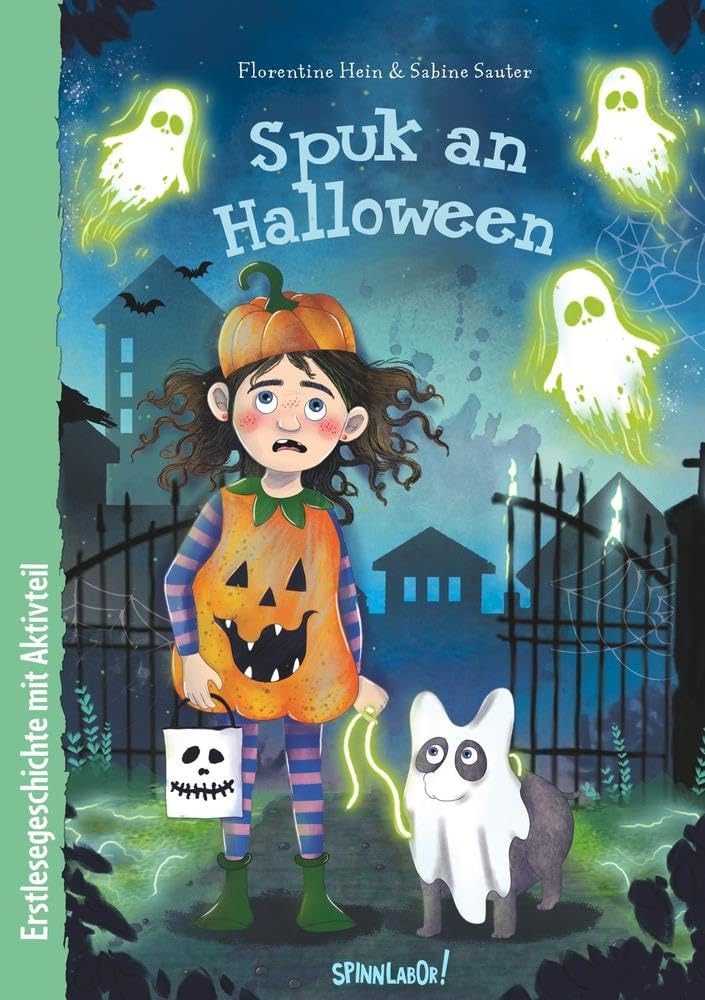Spuk an Halloween: Erstlesegeschichte mit Aktivteil Novels & Short Stories
