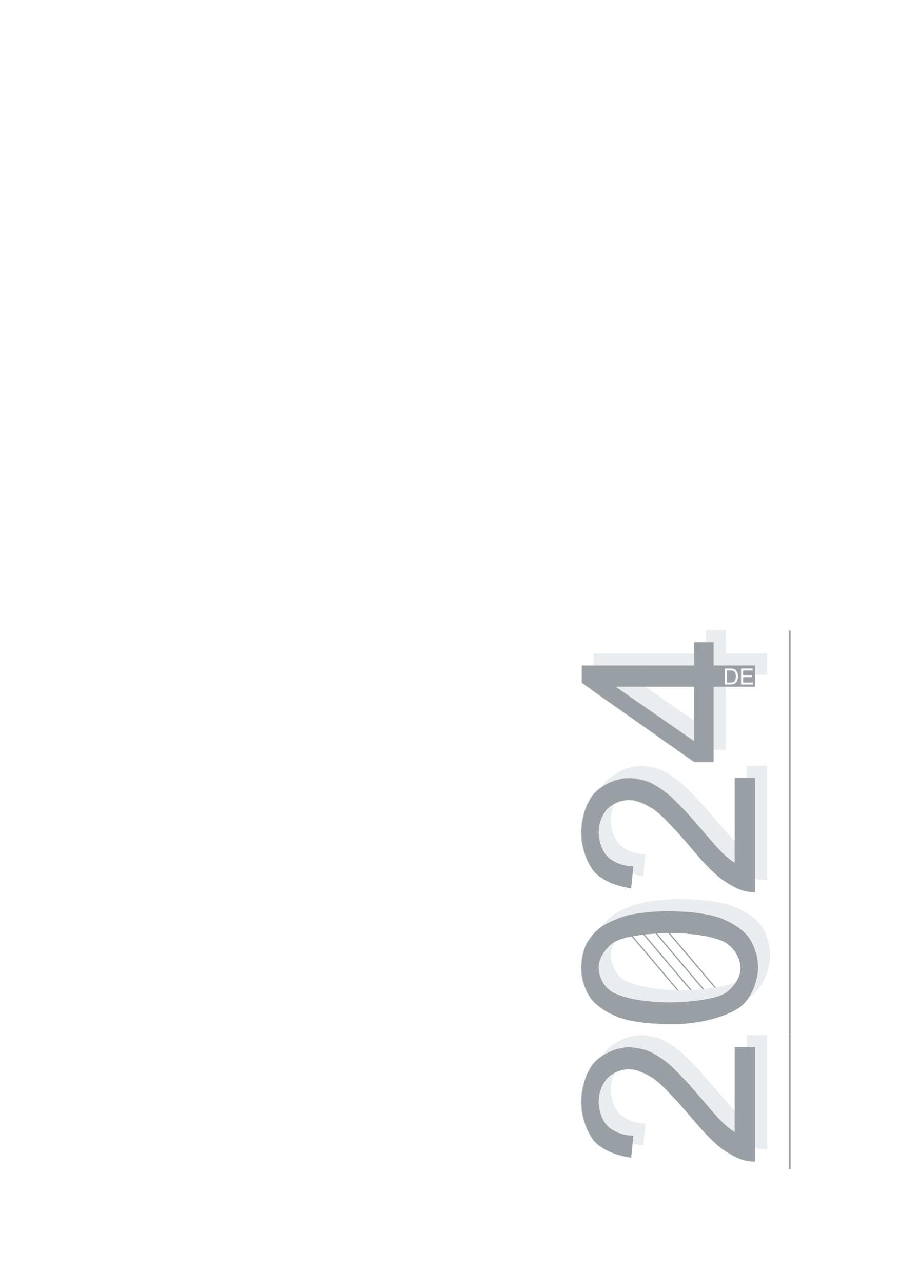 2024 - Einfacher Kalender für die Terminplanung Living & Furnishing