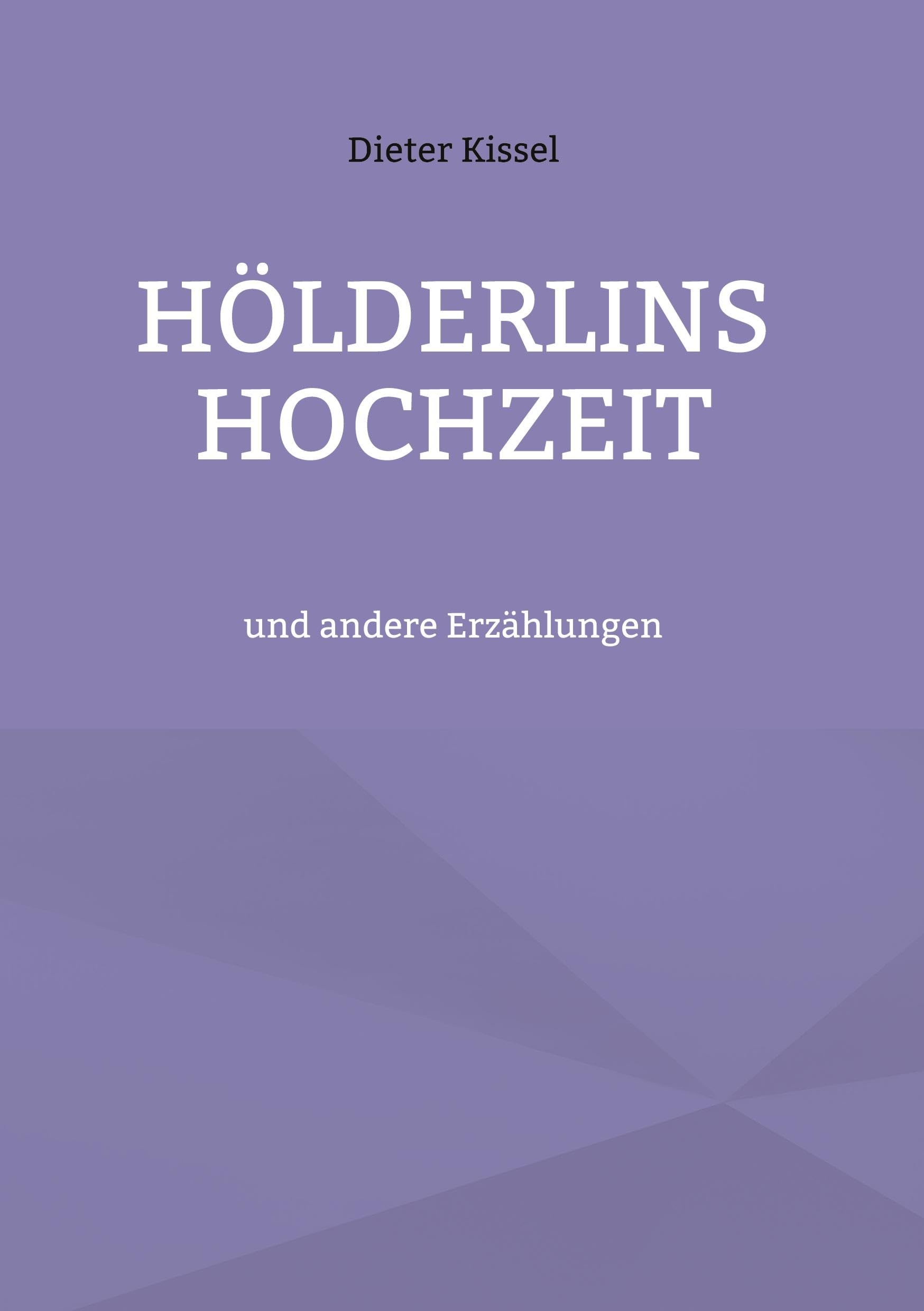 Hölderlins Hochzeit: und andere Erzählungen Contemporary literature