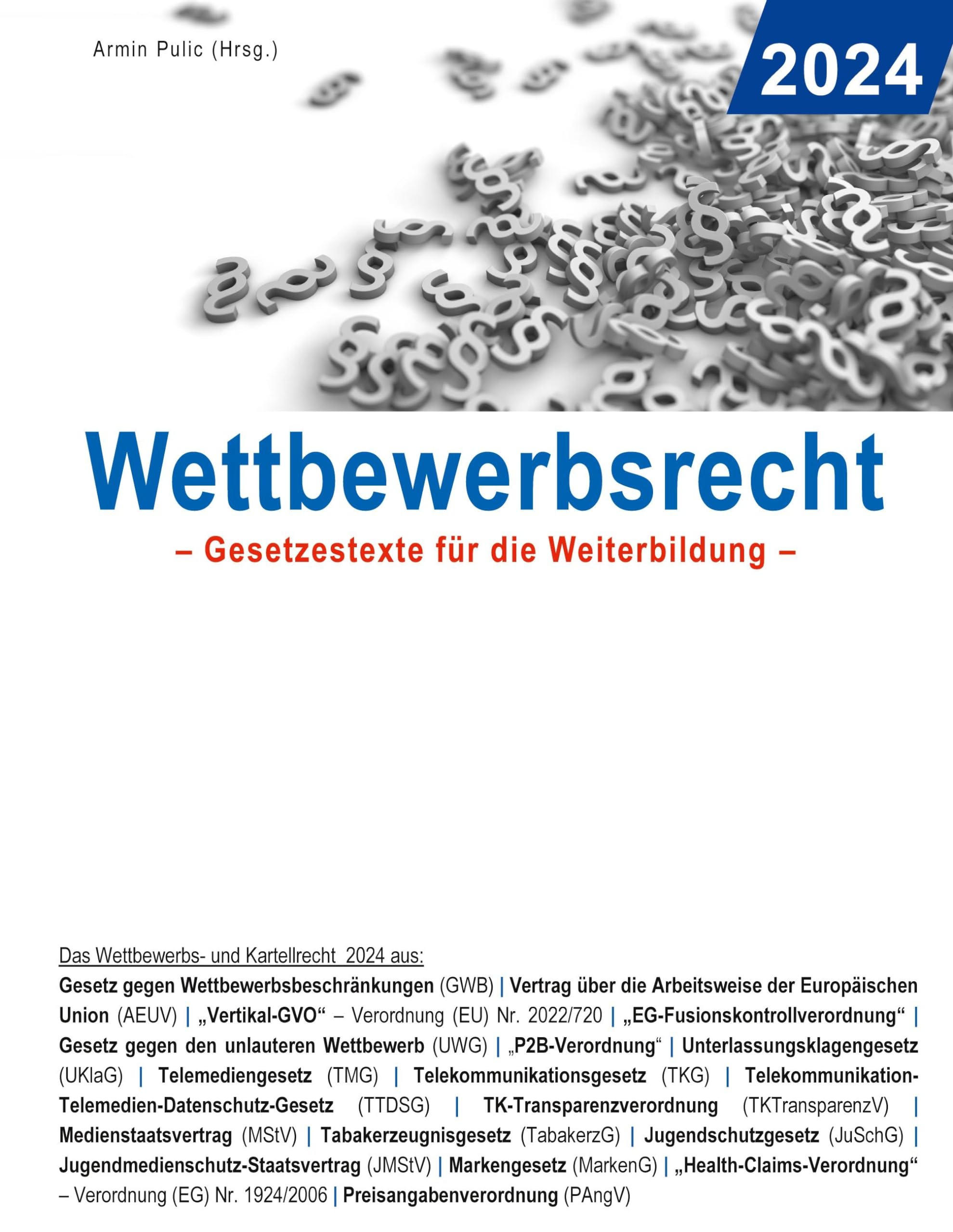 Wettbewerbsrecht 2024 Law