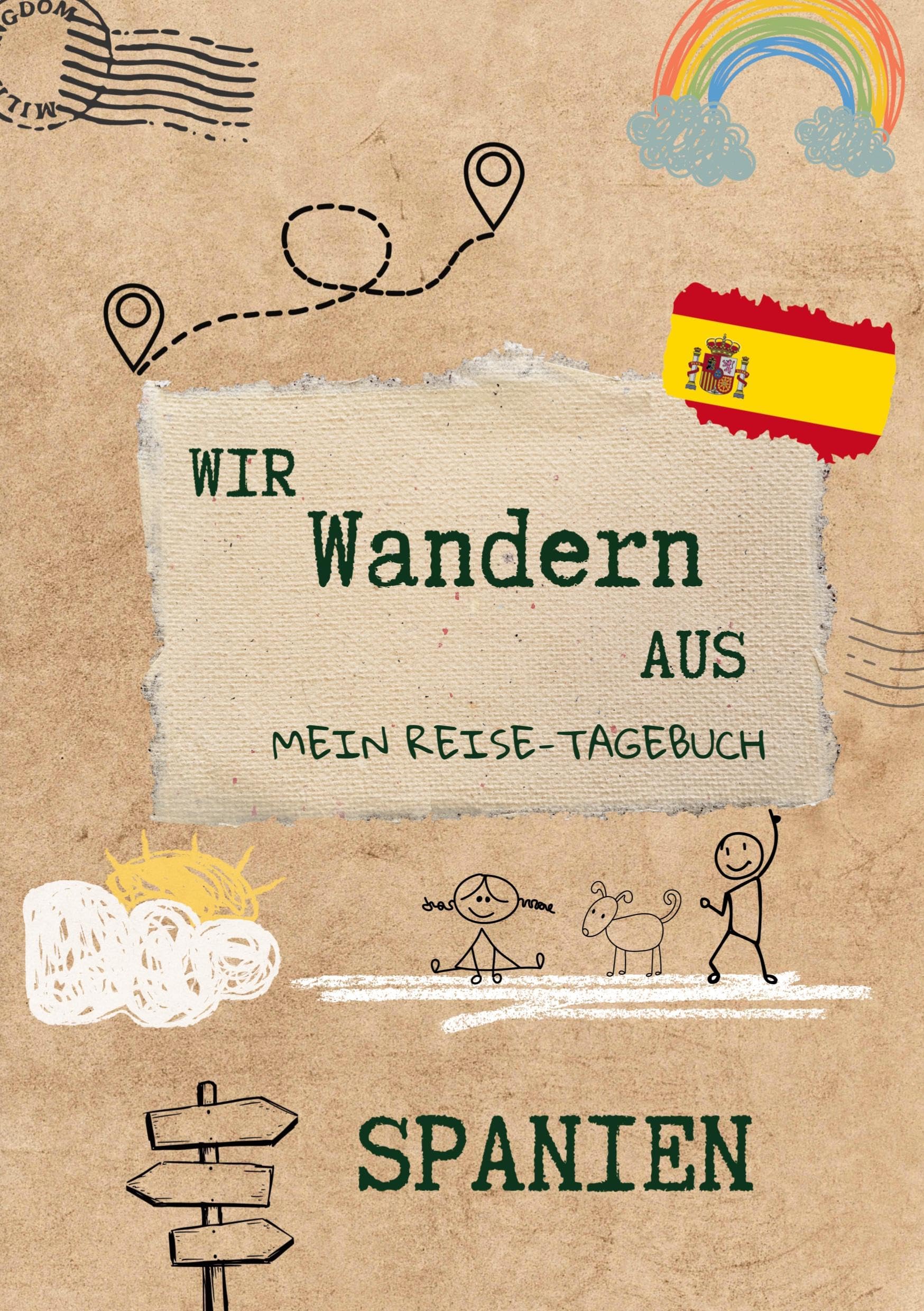 Wir wandern aus - Mein Reisetagebuch Spanien Leisure, Home & Garden