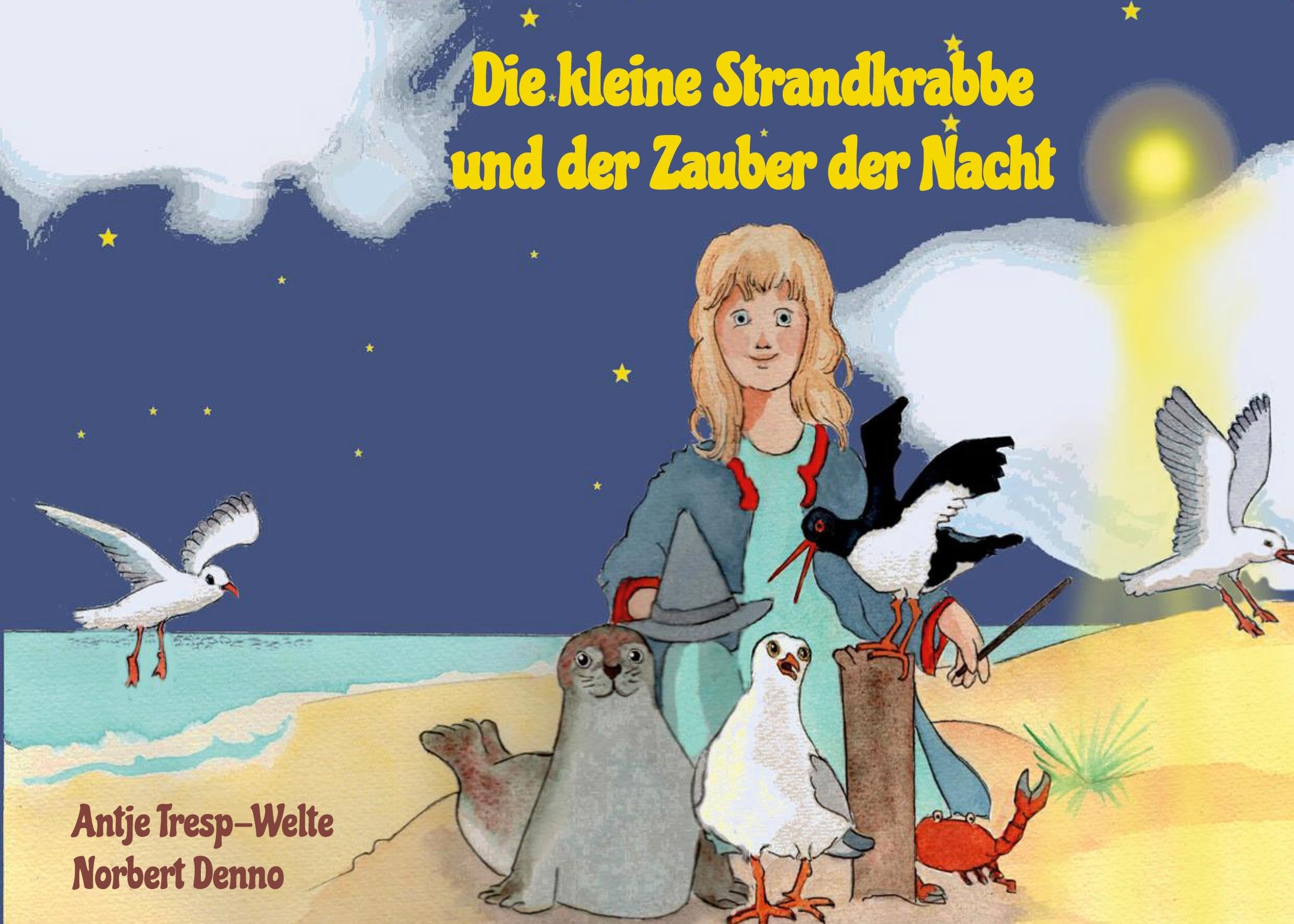 Die kleine Strandkrabbe und der Zauber der Nacht Children's books