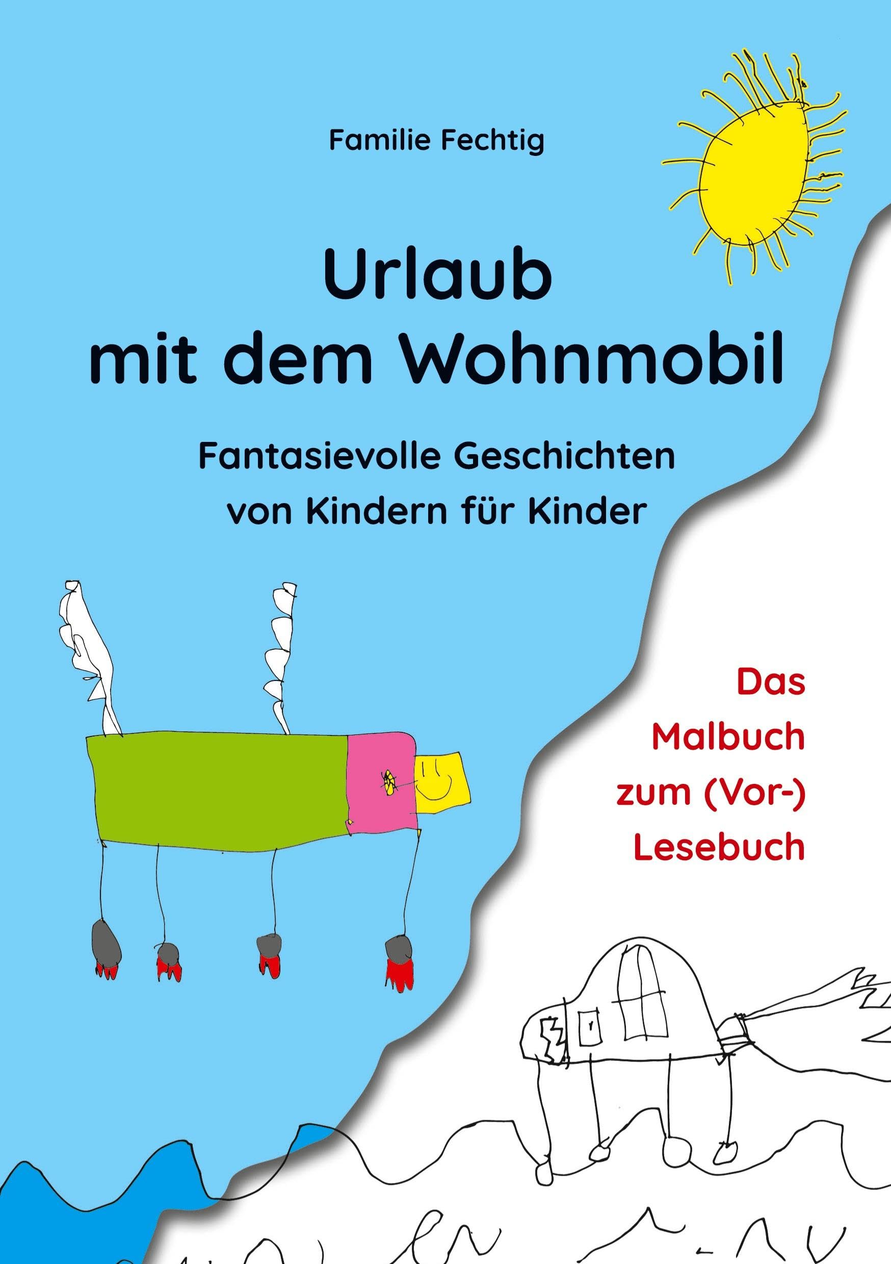 Urlaub mit dem Wohnmobil - Das Malbuch zum (Vor-)Lesebuch Non-fiction