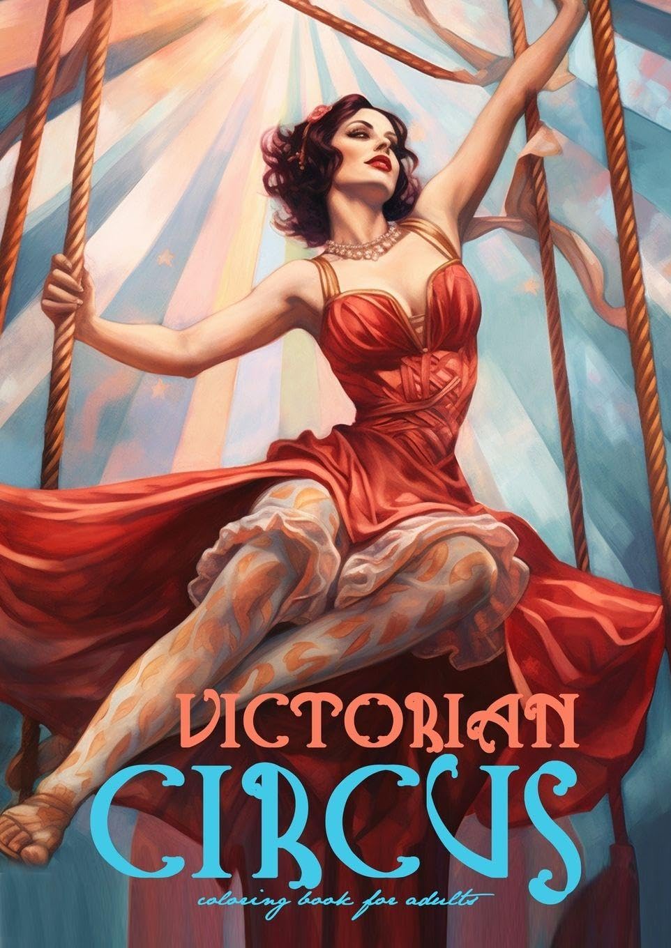 Victorian Circus Coloring Book for Adults Film, Art & Culture