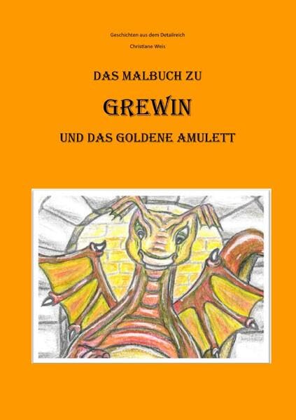 Das Malbuch zu Grewin und das goldene Amulett Manga