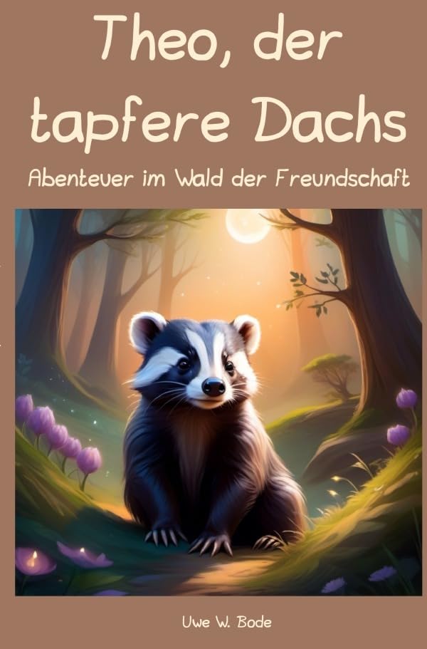 Theo, der tapfere Dachs: Abenteuer im Wald der Freundschaft Novels & Short Stories