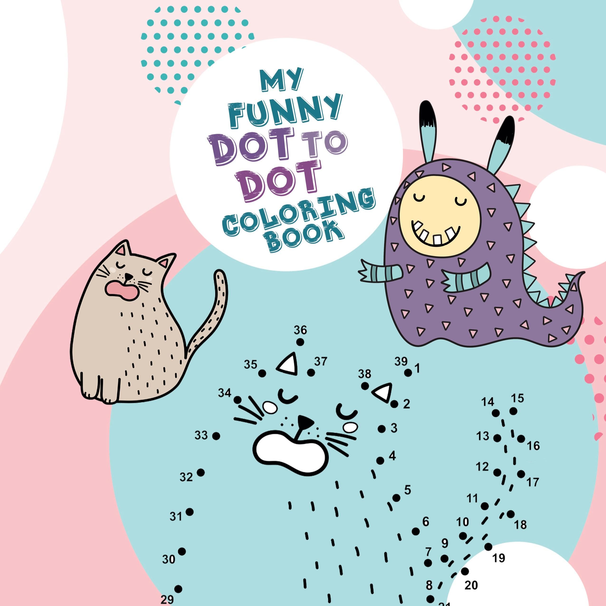 Product Image: My funny Dot to Dot coloring Book