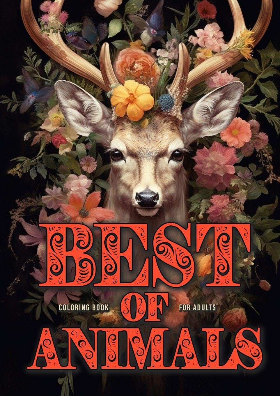 Best of Animals Coloring Book for Adults Film, Art & Culture