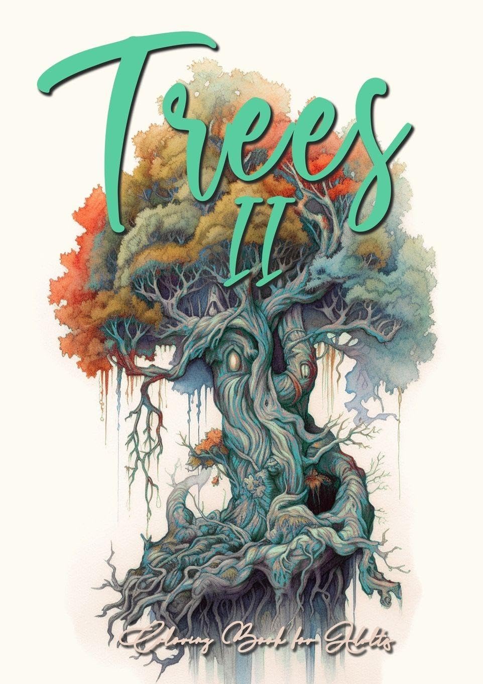 Trees Coloring Book for Adults Vol. 2 Manga