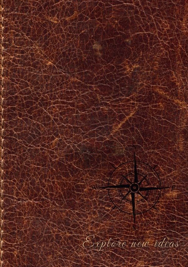 Notizheft Lederoptik Veganes Notizbuch Lederlook Journal Tagebuch Geschenkbuch Journal Tagesbuch Geschenkidee Vegetarier Veganer: A5 liniert eleganter ... Weihnachten, Ostern, Neujahr zum Wichteln Lifestyle
