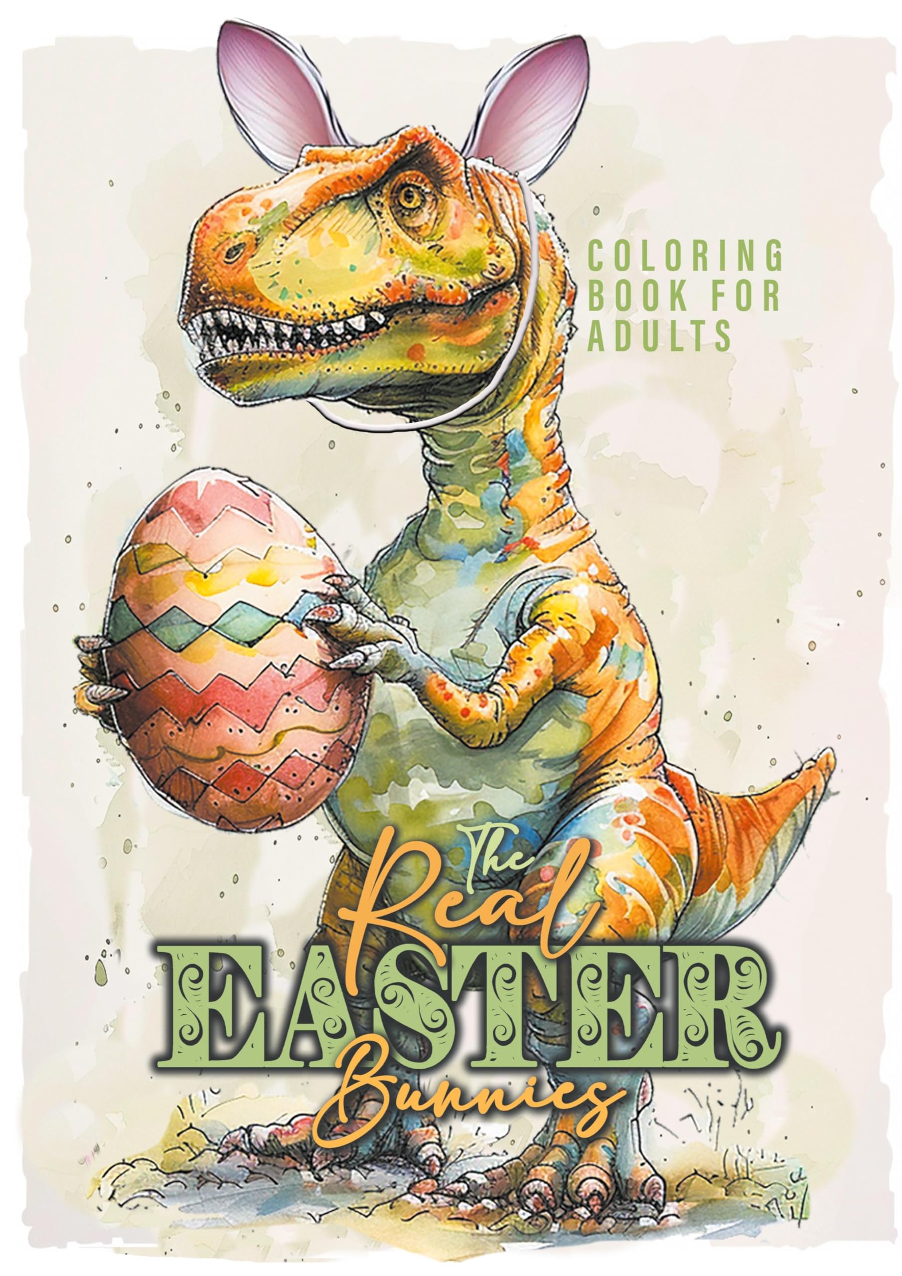 The Real Easter Bunnies Coloring Book for Adults Hobbies & Crafts