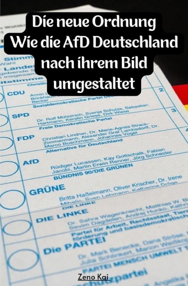 • Die neue Ordnung: Wie die AfD Deutschland nach ihrem Bild umgestaltet Social Sciences