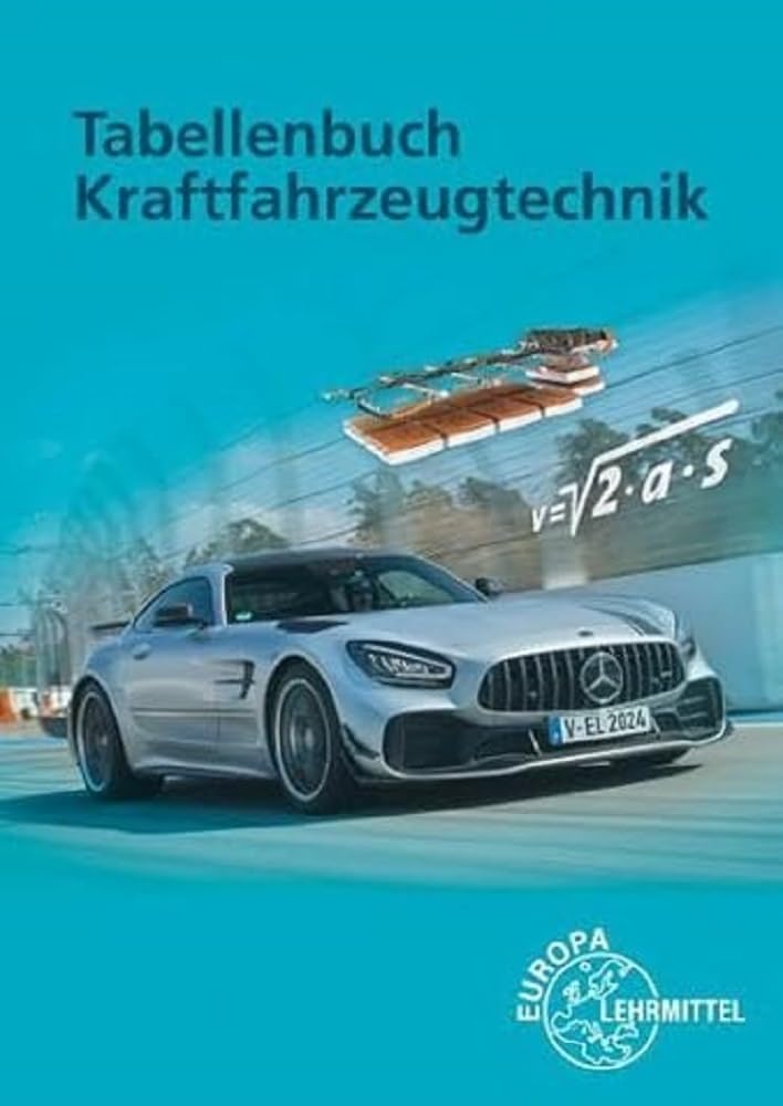 Product Image: Tabellenbuch Kraftfahrzeugtechnik mit Formelsammlung