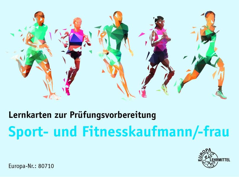 Lernkarten zur Prüfungsvorbereitung Sport- und Fitnesskaufleute Study Guides