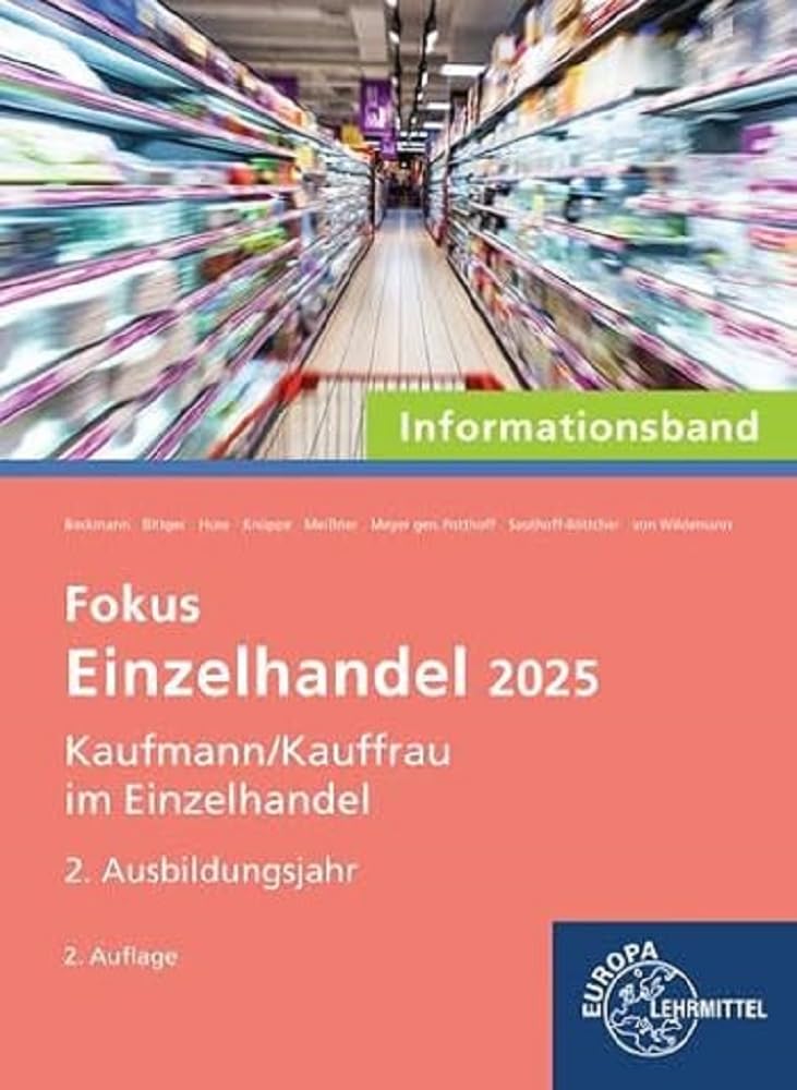 Fokus Einzelhandel 2025, 2. Ausbildungsjahr book