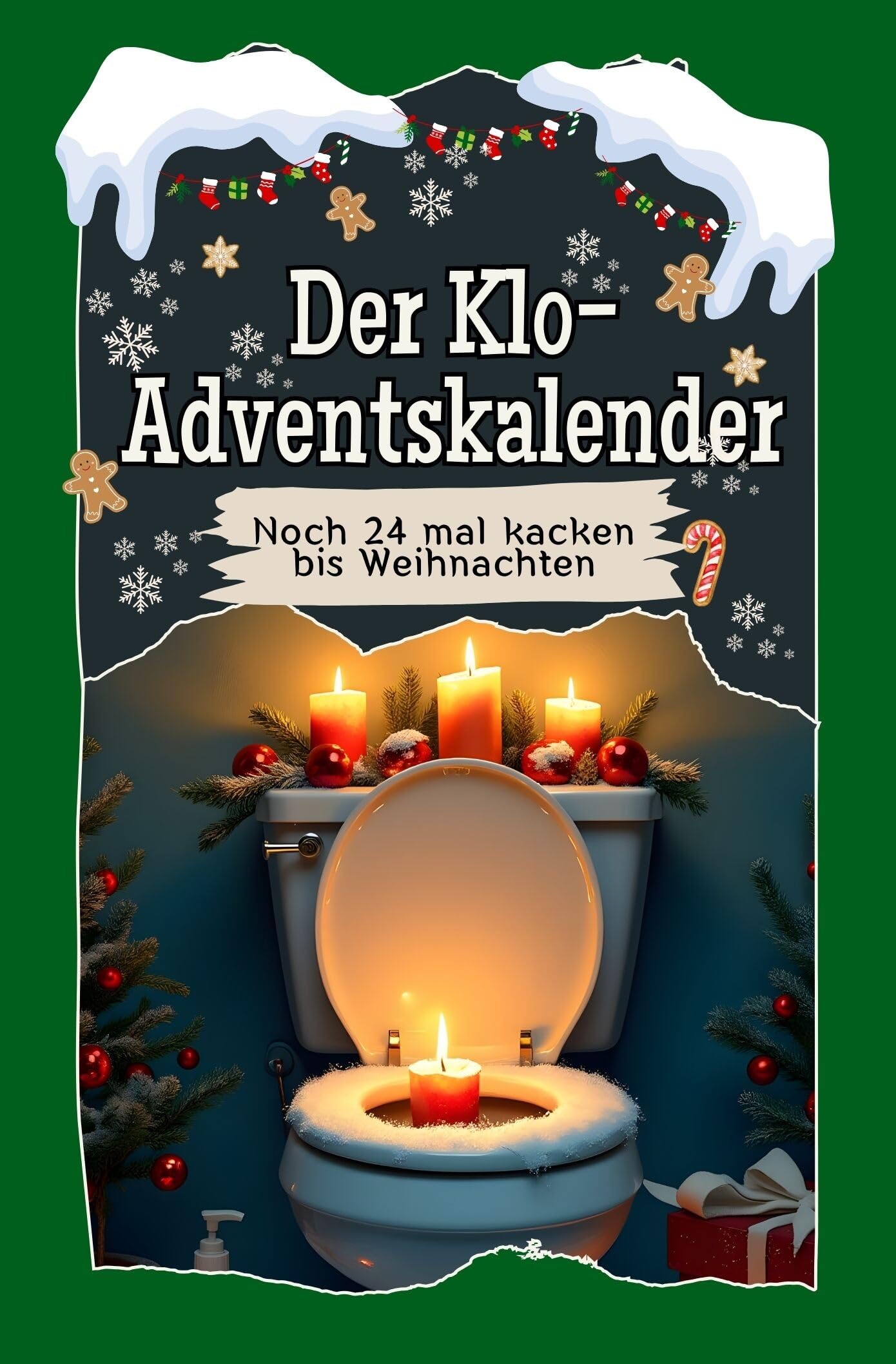 Der Klo-Adventskalender - 2024: Noch 24 mal kacken bis Weihnachten Lifestyle