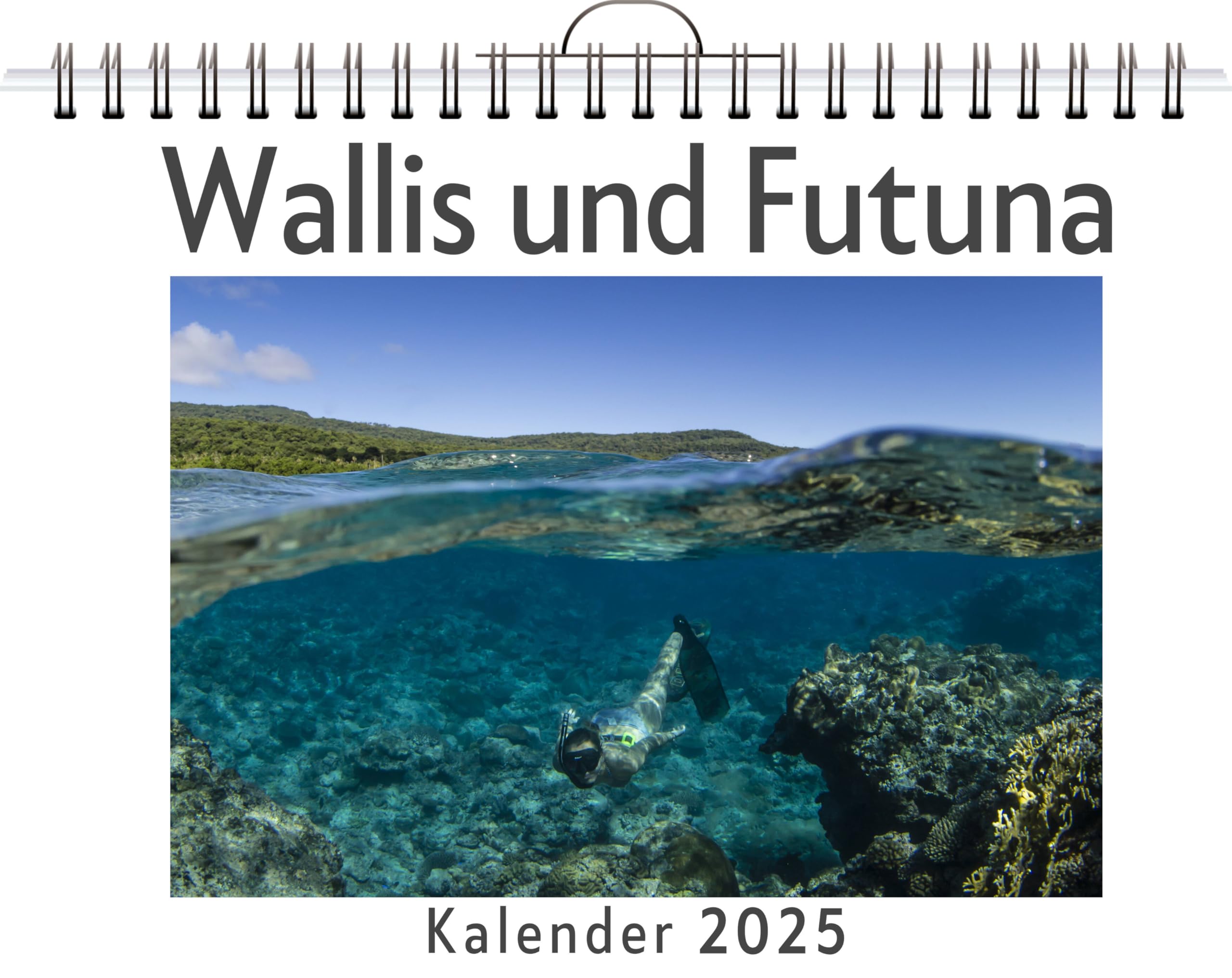 Wallis und Futuna - (Wandkalender 2025, Kalender DIN A4 quer, Monatskalender im Querformat mit Kalendarium, das perfekte Geschenk) Leisure, Home & Garden
