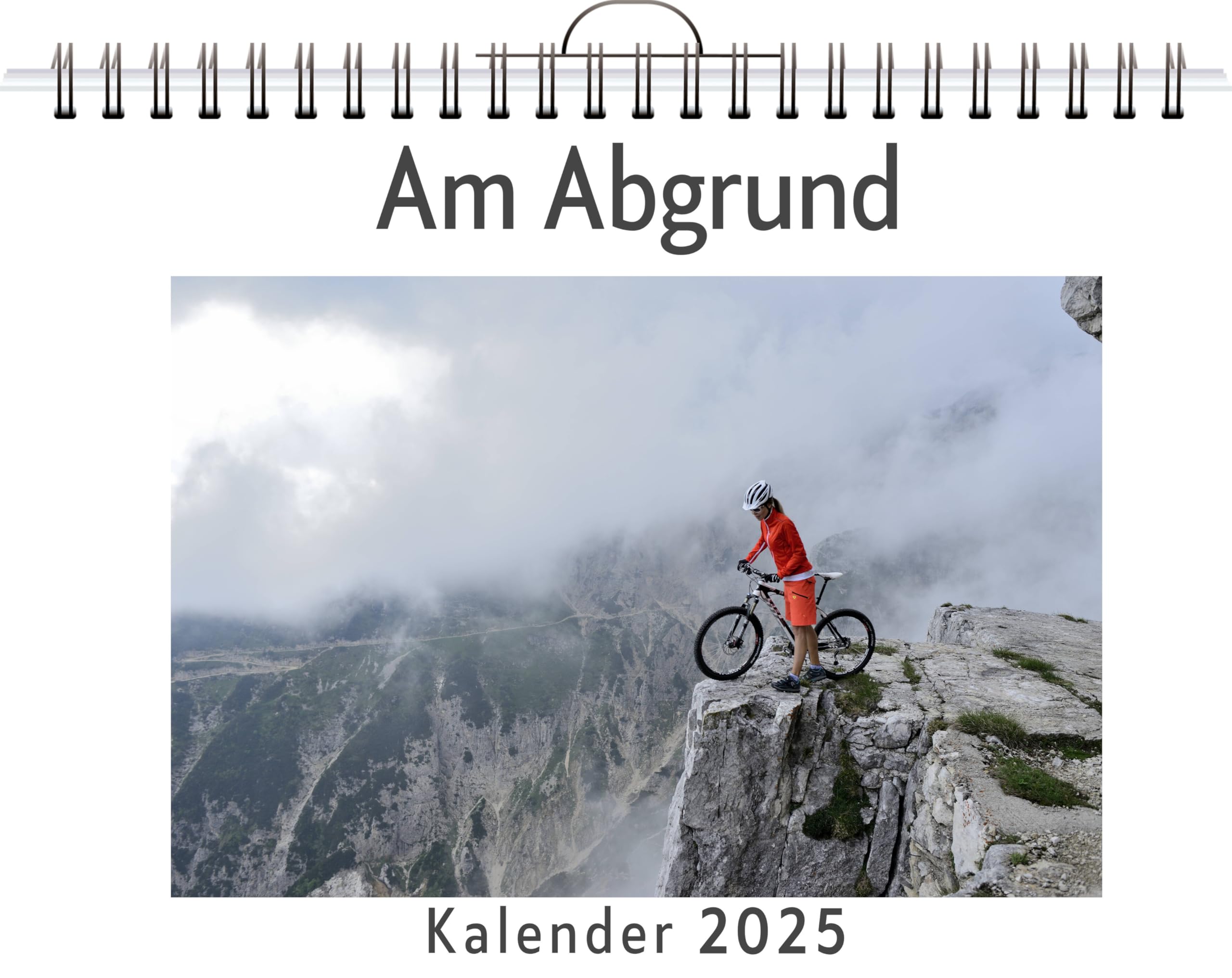 Am Abgrund - (Wandkalender 2025, Kalender DIN A4 quer, Monatskalender im Querformat mit Kalendarium, das perfekte Geschenk) Leisure, Home & Garden