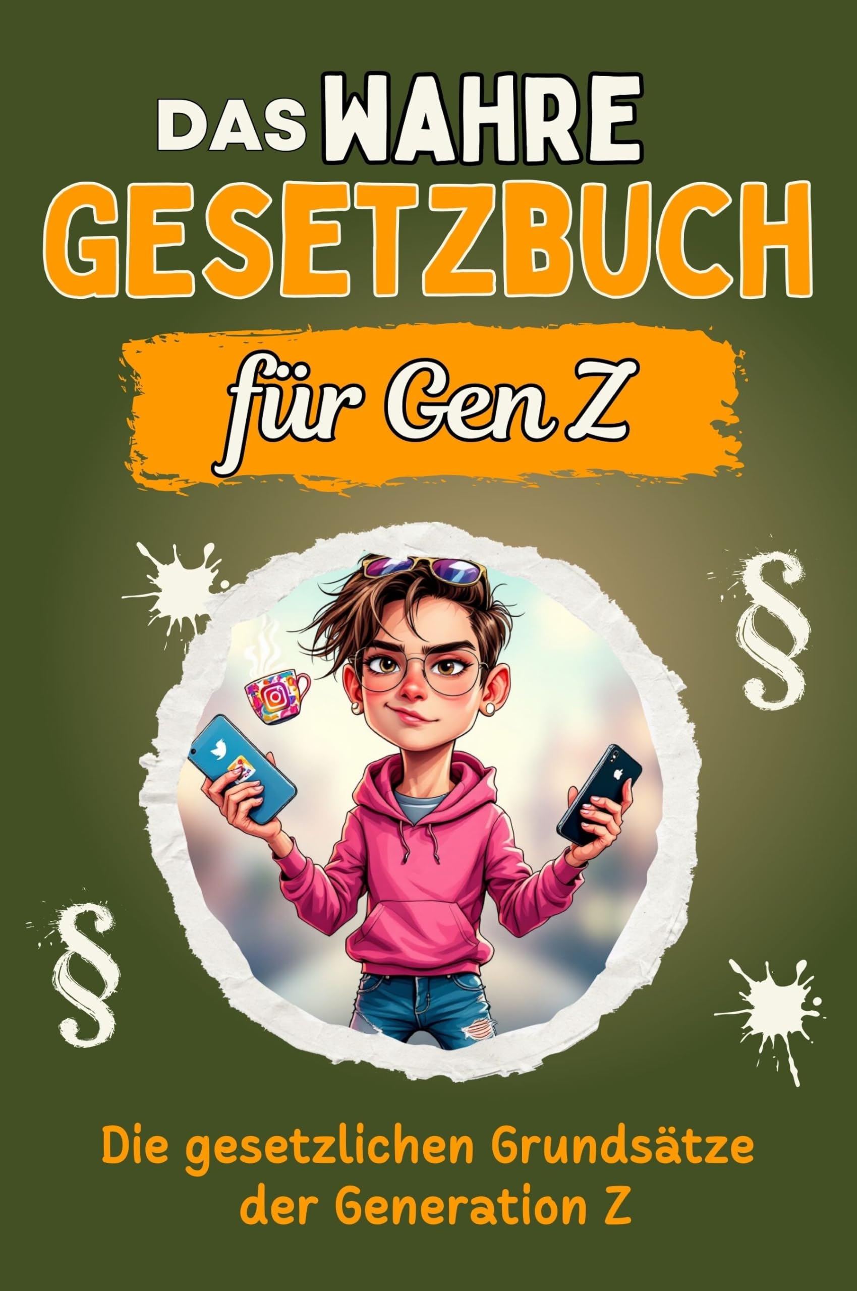 Das wahre Gesetzbuch für Gen Z - Genial lustiges Humorbuch - das perfekte Geschenk für Weihnachten und Geburtstag: Die gesetzlichen Grundsätze der Generation Z Lifestyle