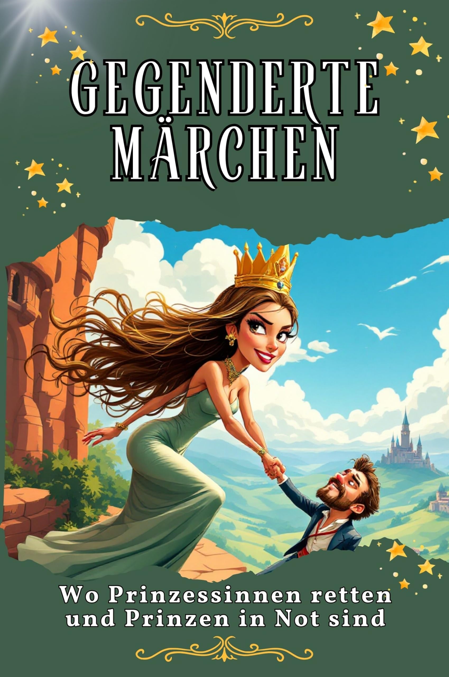 Gegenderte Märchen - Genial lustiges Humorbuch - das perfekte Geschenk für Weihnachten und Geburtstag: Wo Prinzessinnen retten und Prinzen in Not sind Lifestyle