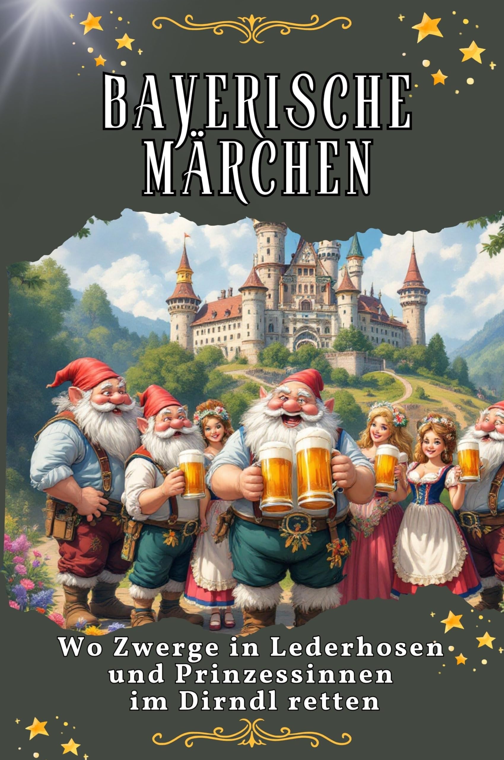 Bayerische Märchen - Genial lustiges Humorbuch - das perfekte Geschenk für Weihnachten und Geburtstag: Wo Zwerge in Lederhosen und Prinzessinnen im Dirndl retten Lifestyle