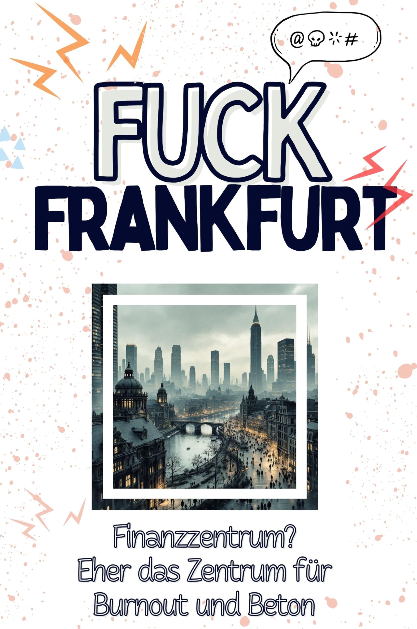 Fuck Frankfurt - Eine Abrechnung - das große Wutbuch. Schimpfen, Ärgern, Aufregen!: Finanzzentrum? Eher das Zentrum für Burnout und Beton Living & Furnishing