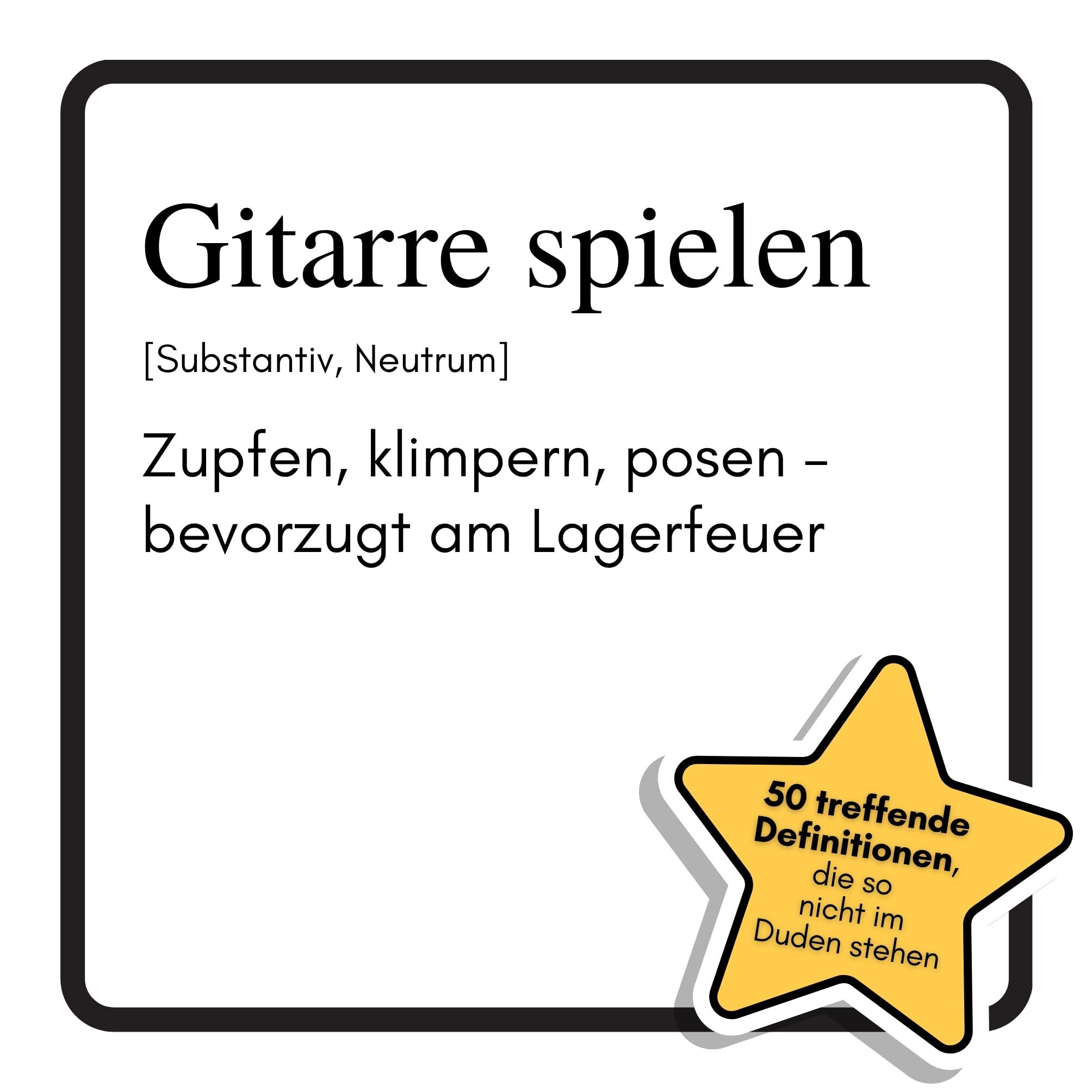 Gitarre spielen Humour & Satire