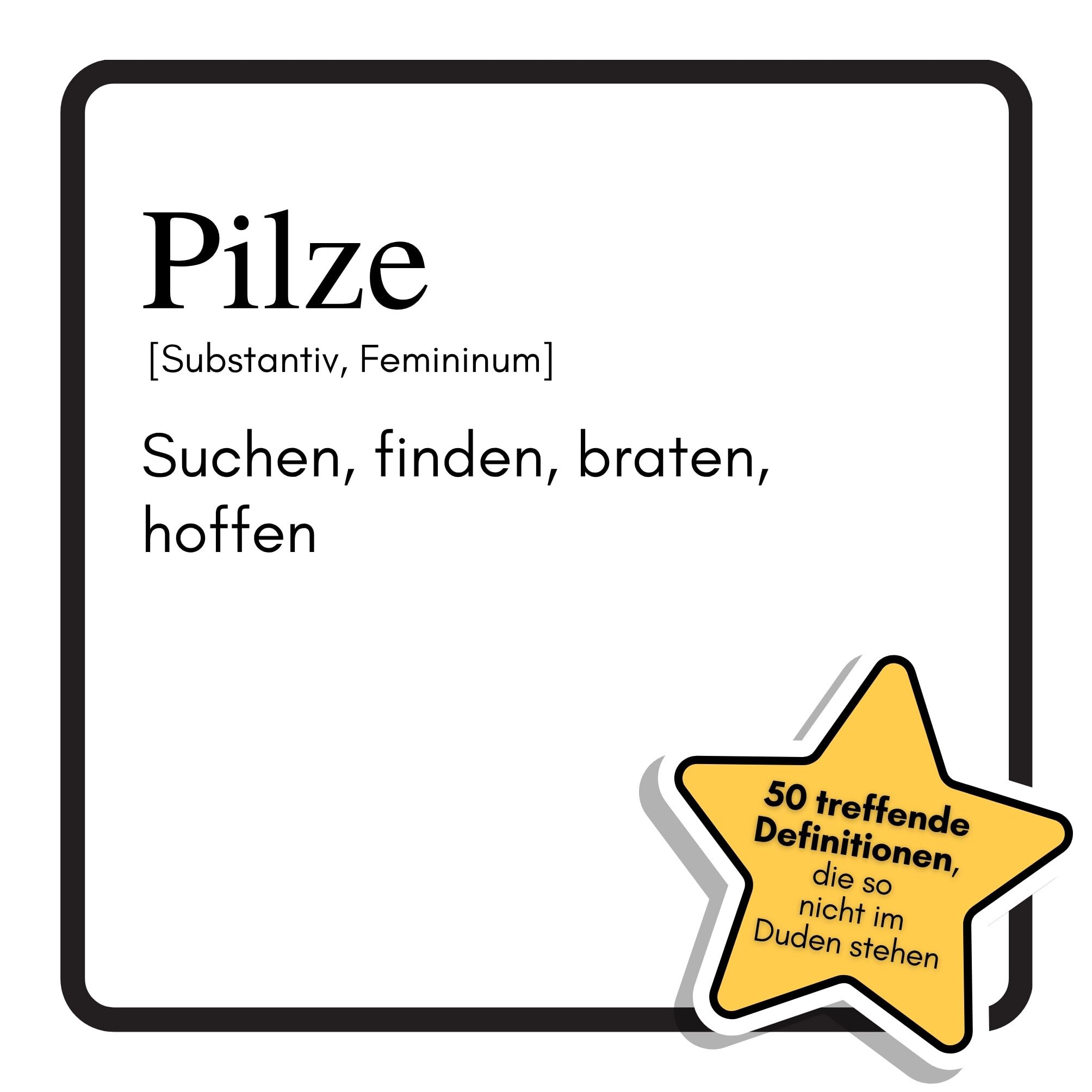 Pilze Humour & Satire