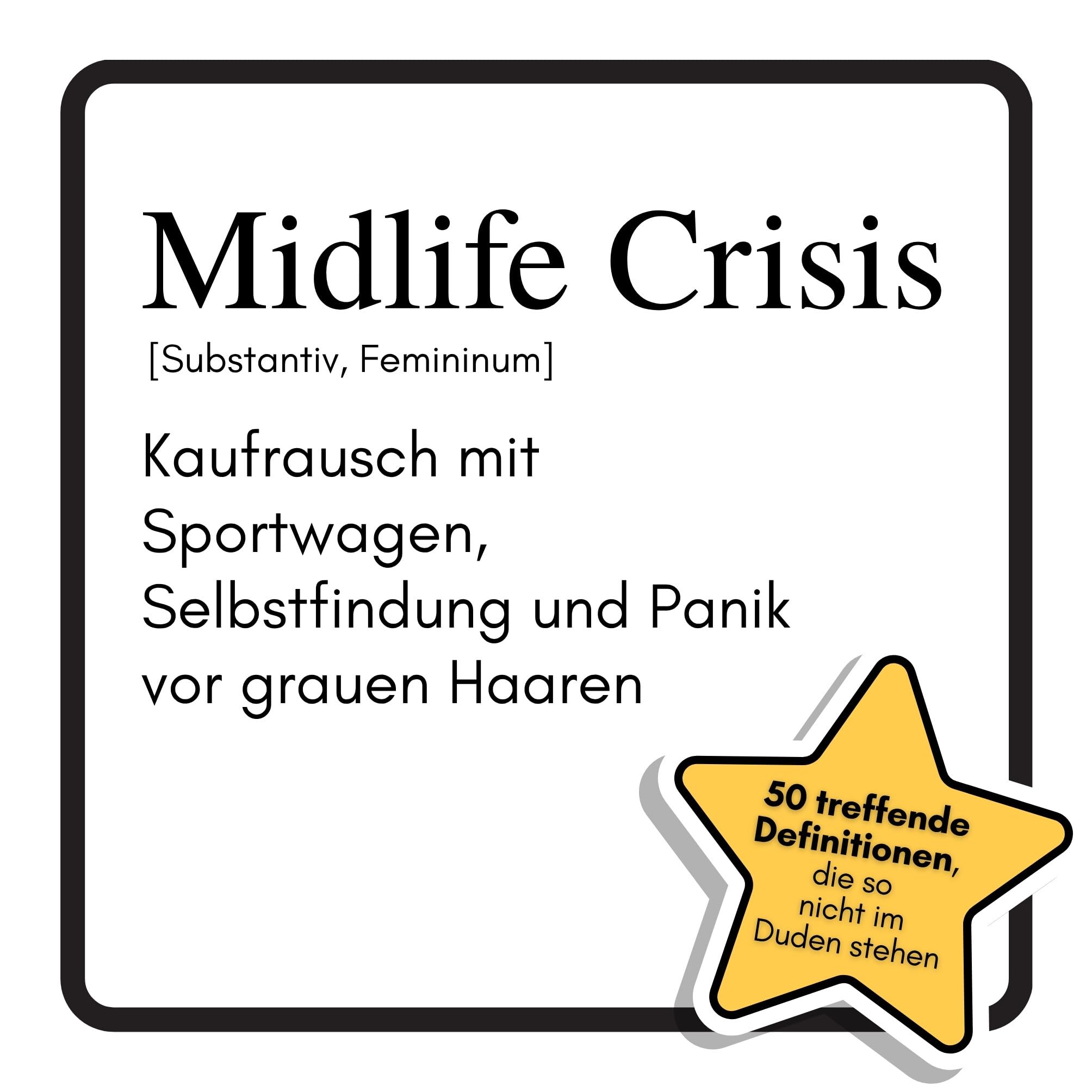 Midlife Crisis Humour & Satire