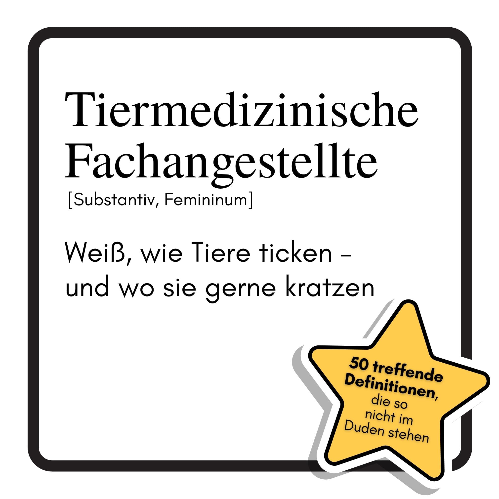 Tiermedizinische Fachangestellte Humour & Satire