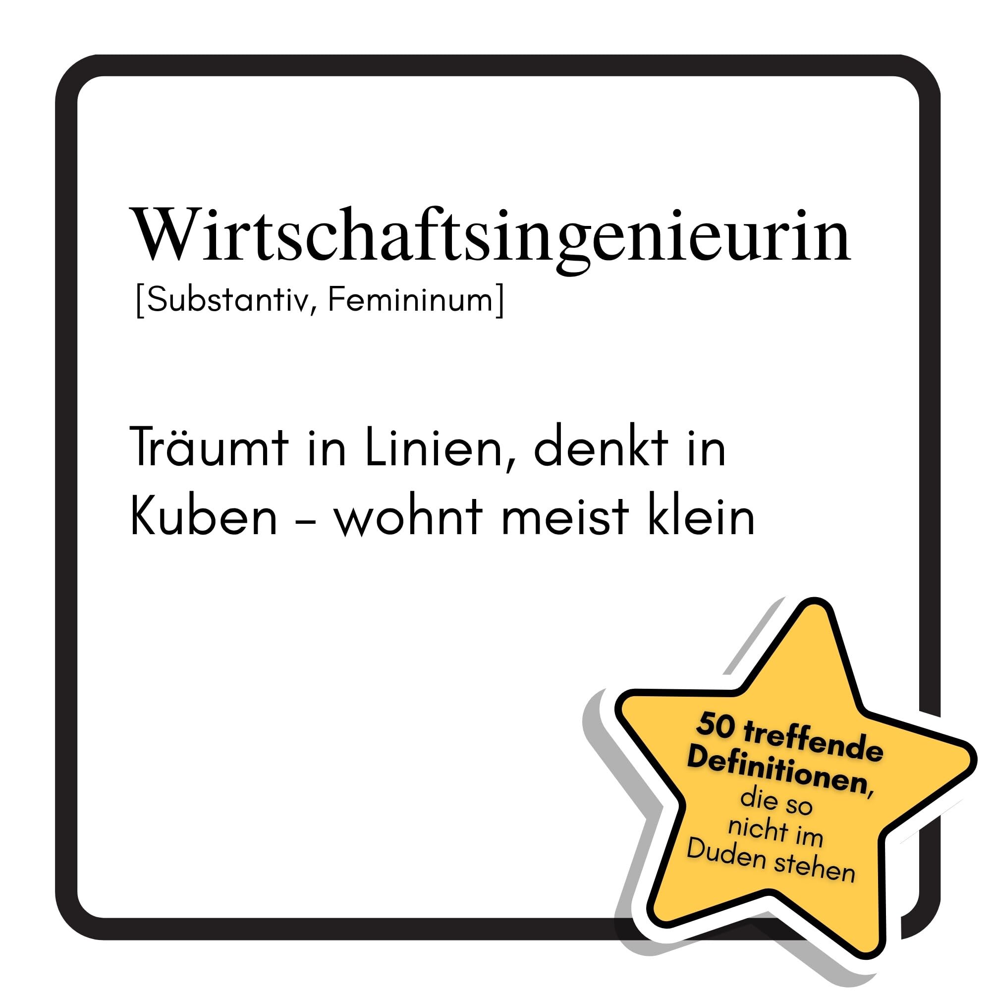 Wirtschaftsingenieurin Humour & Satire