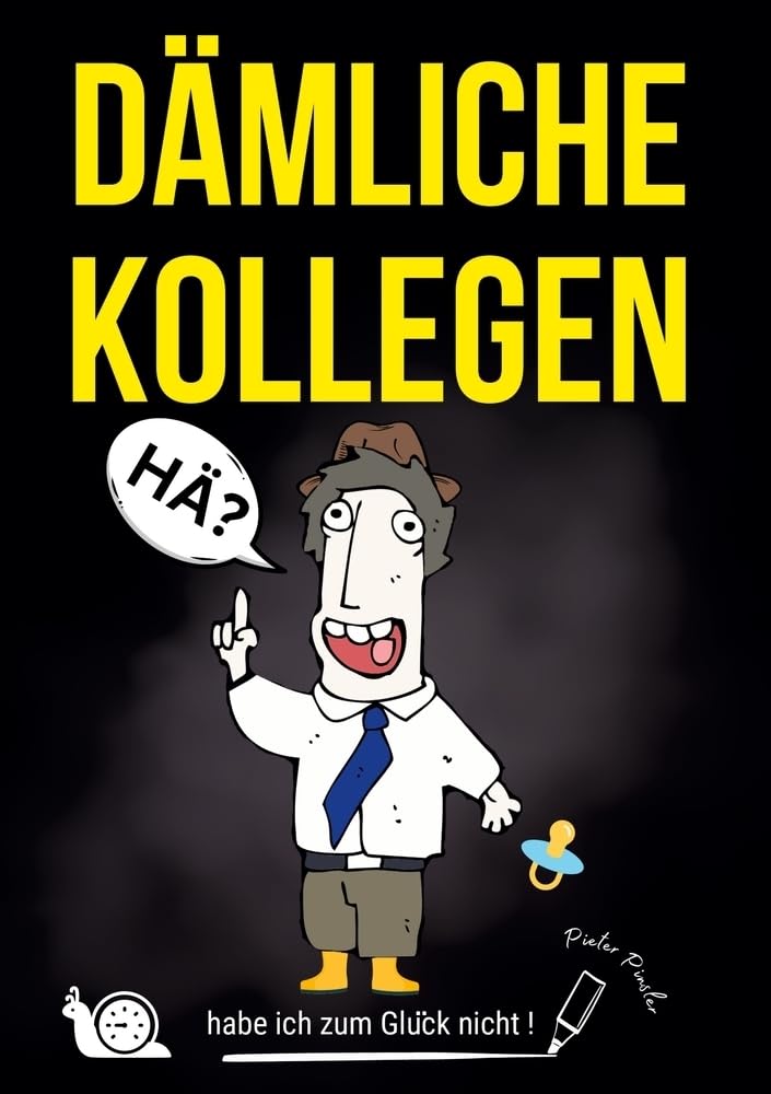 "DÄMLICHE KOLLEGEN - habe ich zum Glück nicht!" - mit der gesunden Portion schwarzen Humors: Liniertes Notizbuch für den frechen Büro Streich | Ideal, um den tristen Arbeitsalltag aufzulockern Leisure & Fun