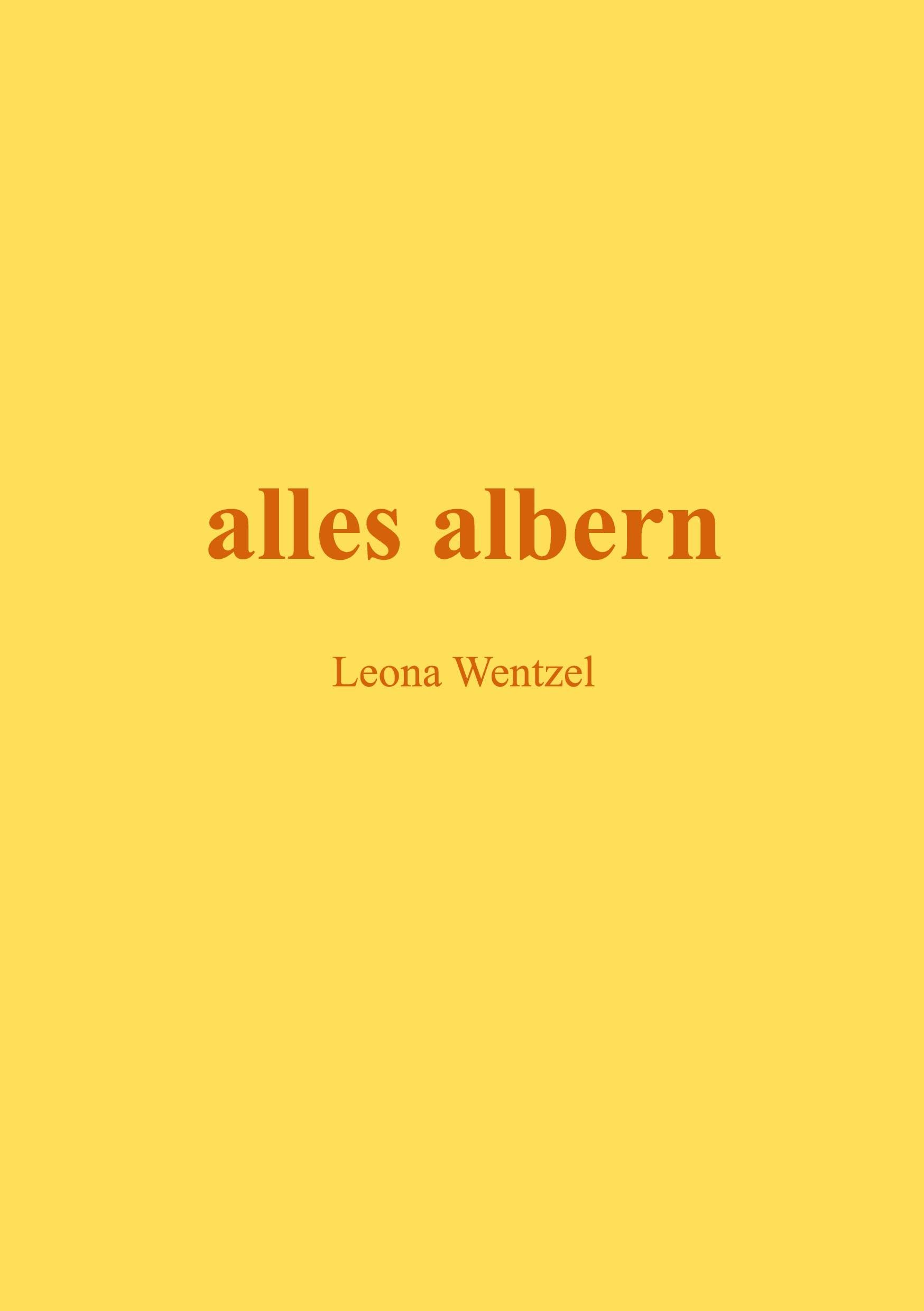 Product Image: alles albern