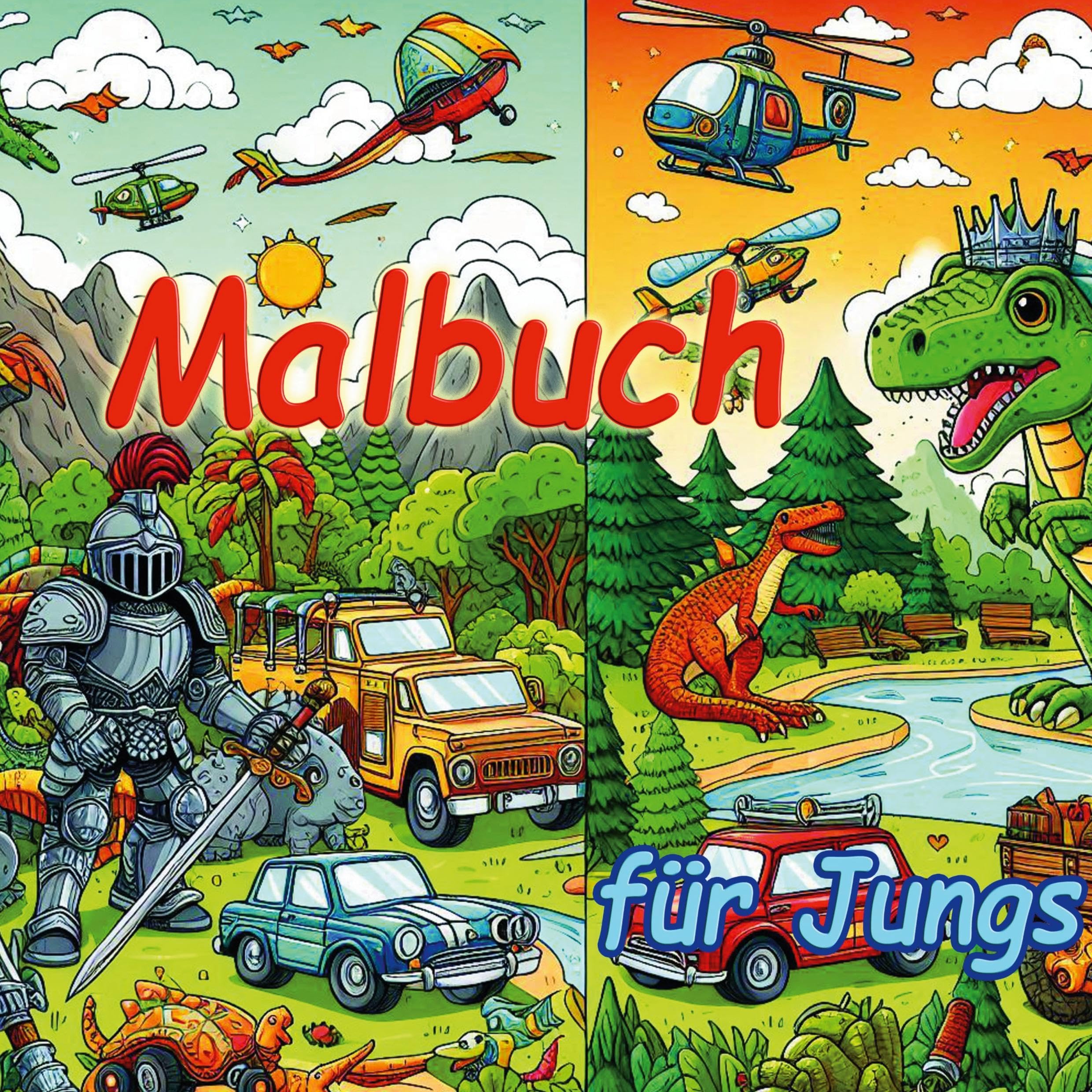 Malbuch für Jungs Film, Art & Culture