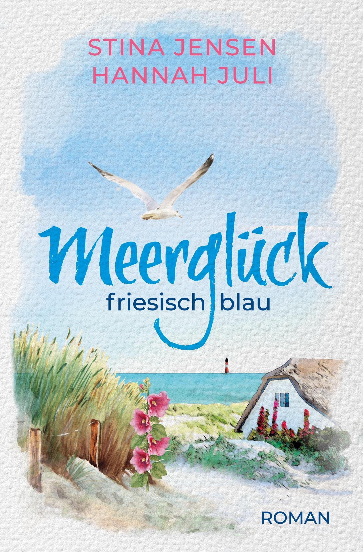 Meerglück, friesisch blau Humour & Satire
