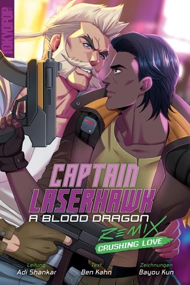Captain Laserhawk: A Blood Dragon Remix 01 Manga