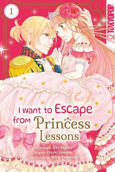 I Want to Escape from Princess Lessons 01 Manga