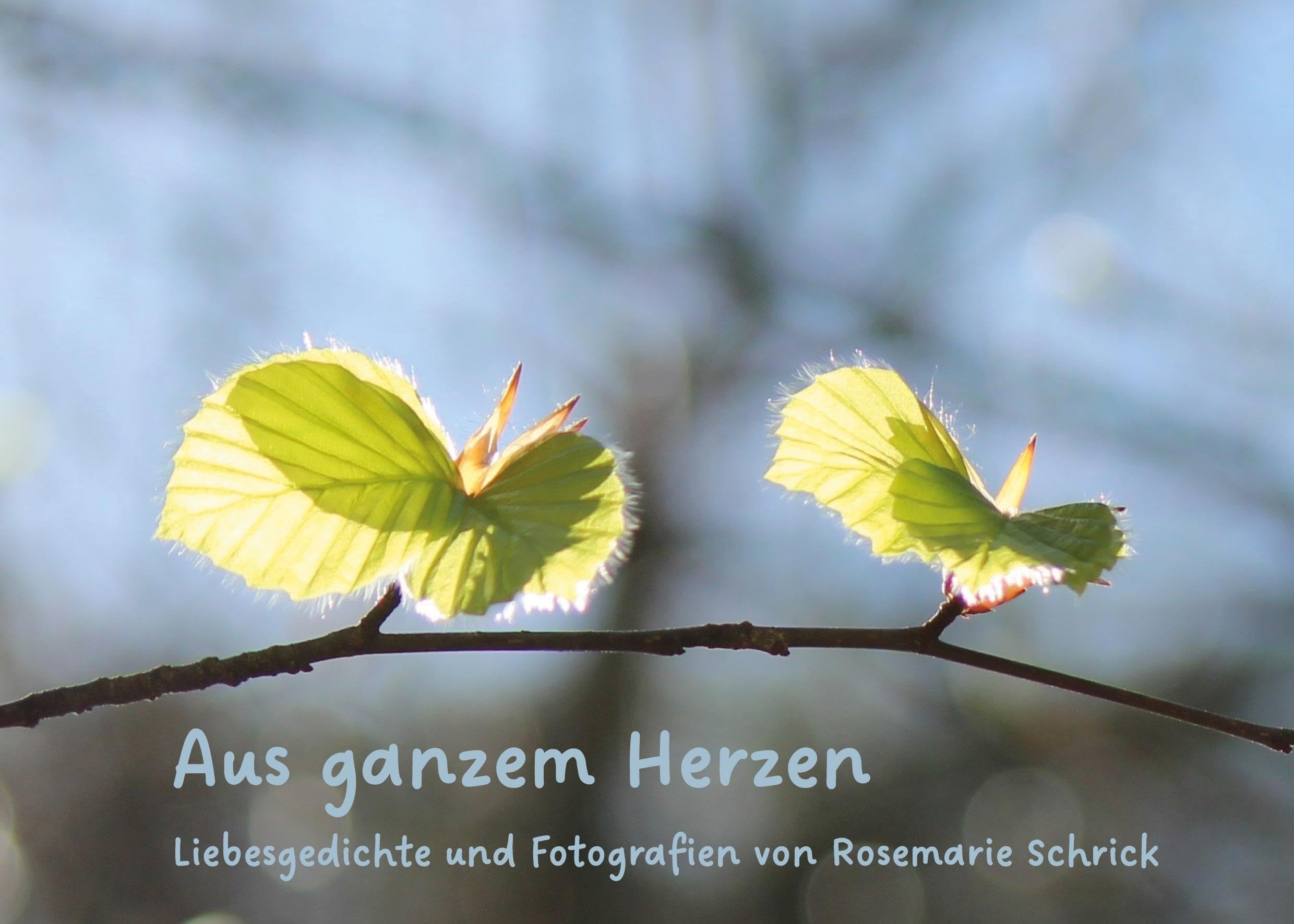 Aus ganzem Herzen: Liebesgedichte und Fotografien von Rosemarie Schrick Poetry