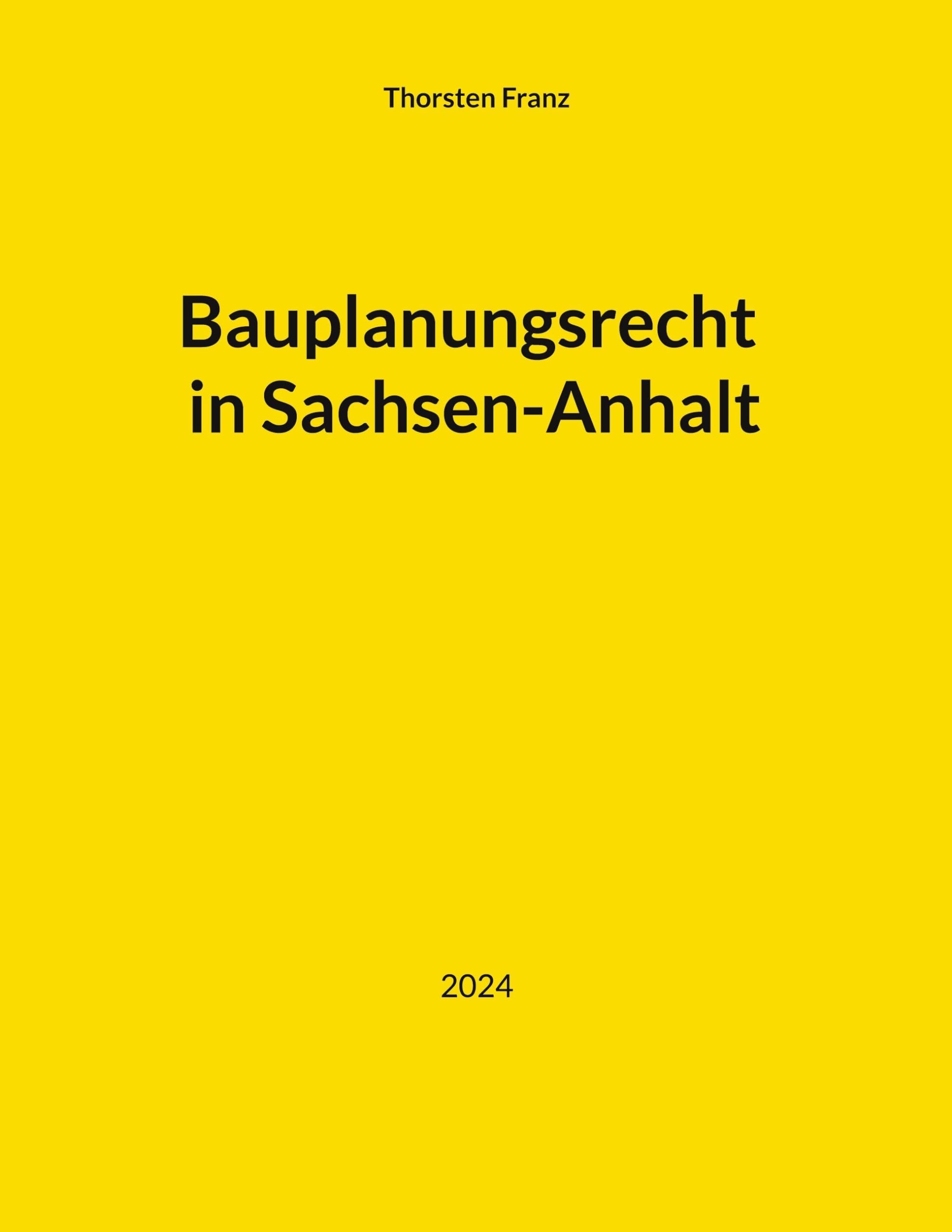 Bauplanungsrecht in Sachsen-Anhalt Law