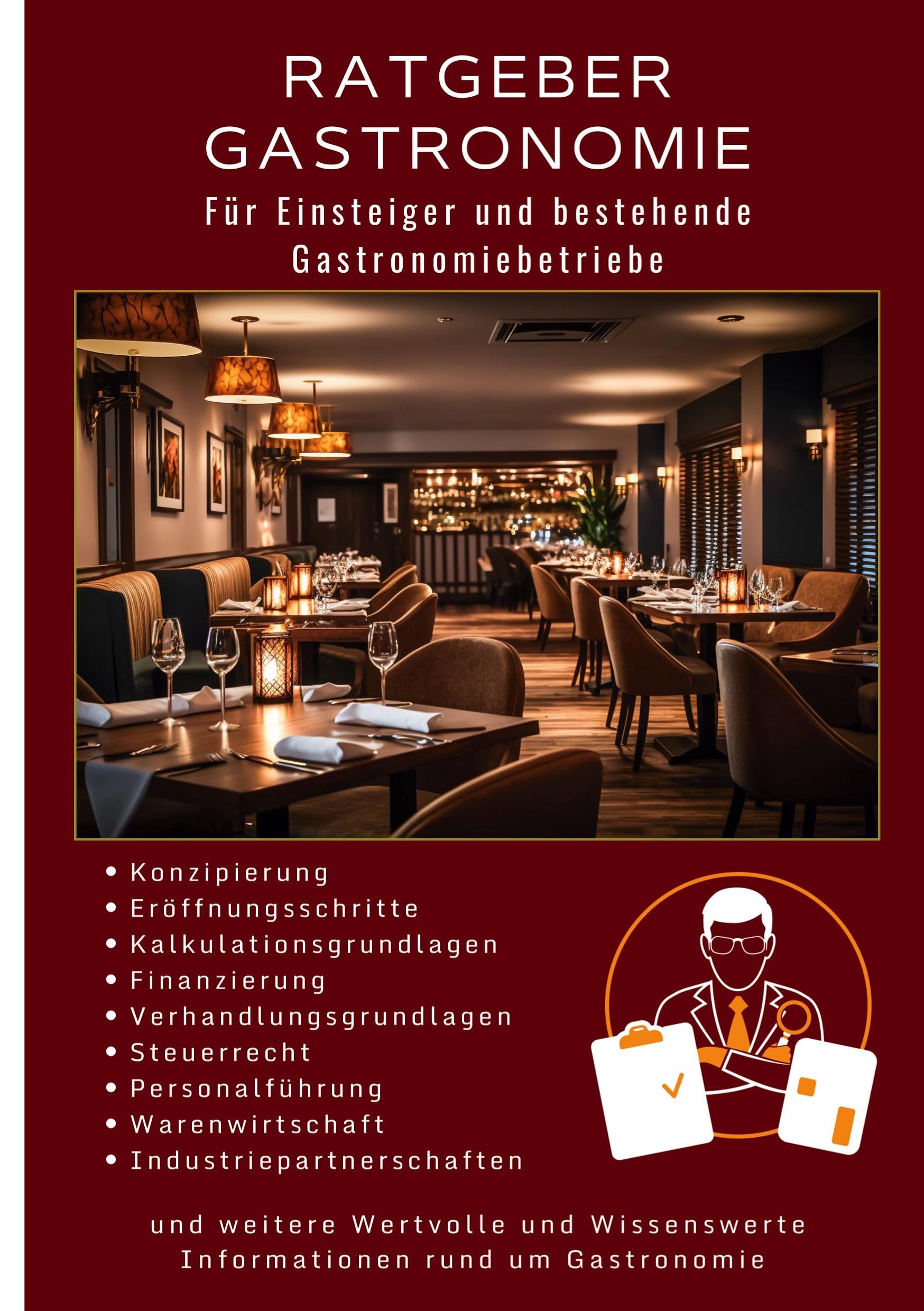 Ratgeber Gastronomie: Für Einsteiger und bestehende Gastronomiebetriebe Business, Finance & Career