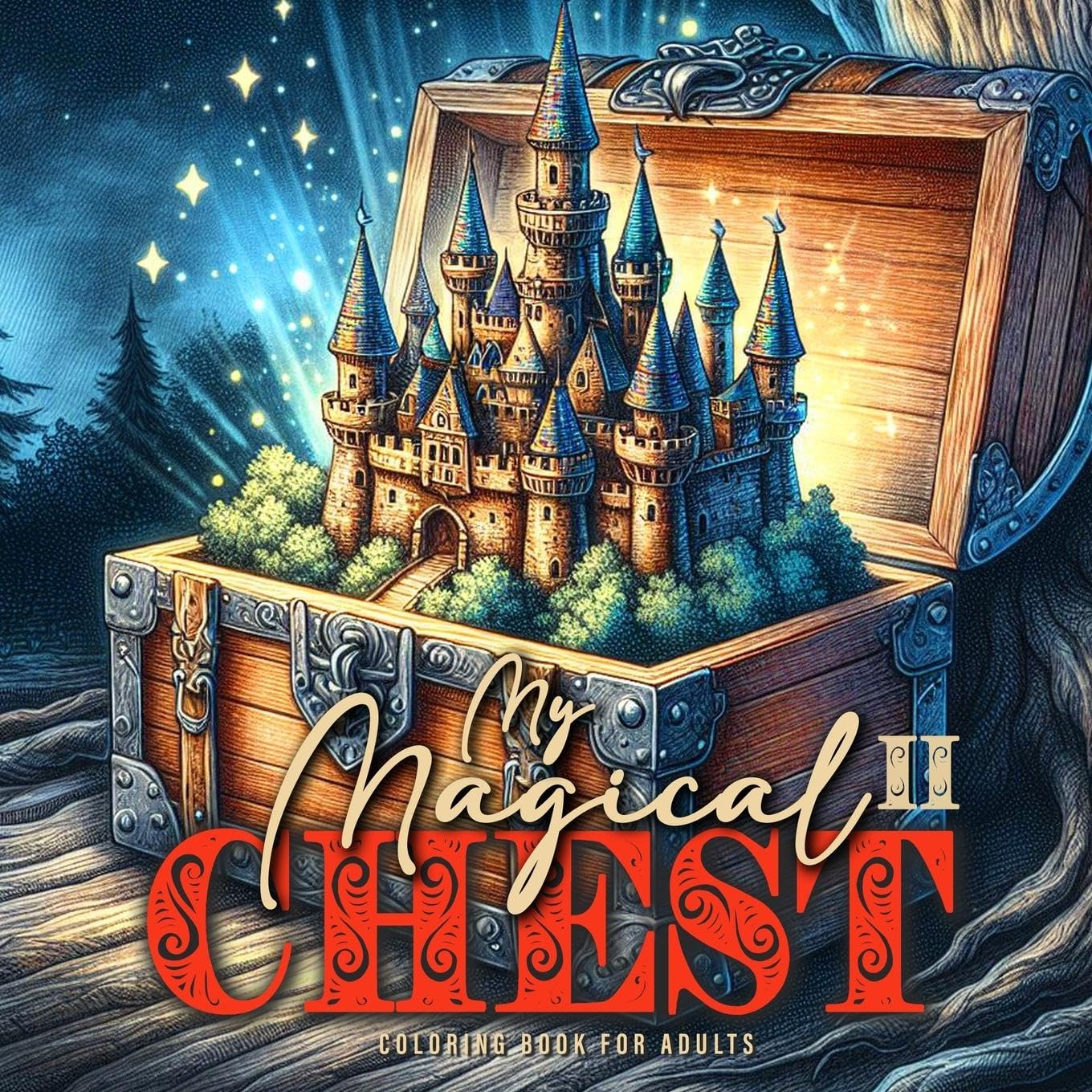 My magical Chest Coloring Book for Adults 2 Manga