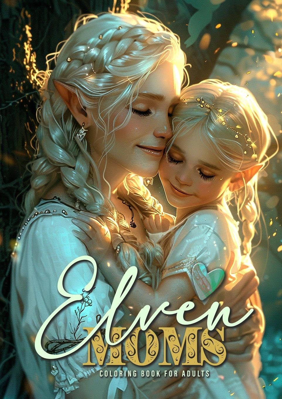 Elven Moms Coloring Book for Adults Hobbies & Crafts