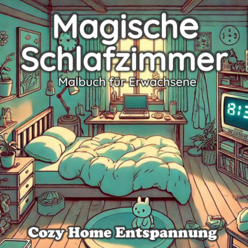 Fantasy Malbuch für Erwachsene Magische Schlafzimmer Anti-Stress, Achtsamkeit und Kreativität: Cozy Home Fantasy Malbuch für Frauen (Fantasy und Cozy Home Malbücher) Hobbies & Crafts