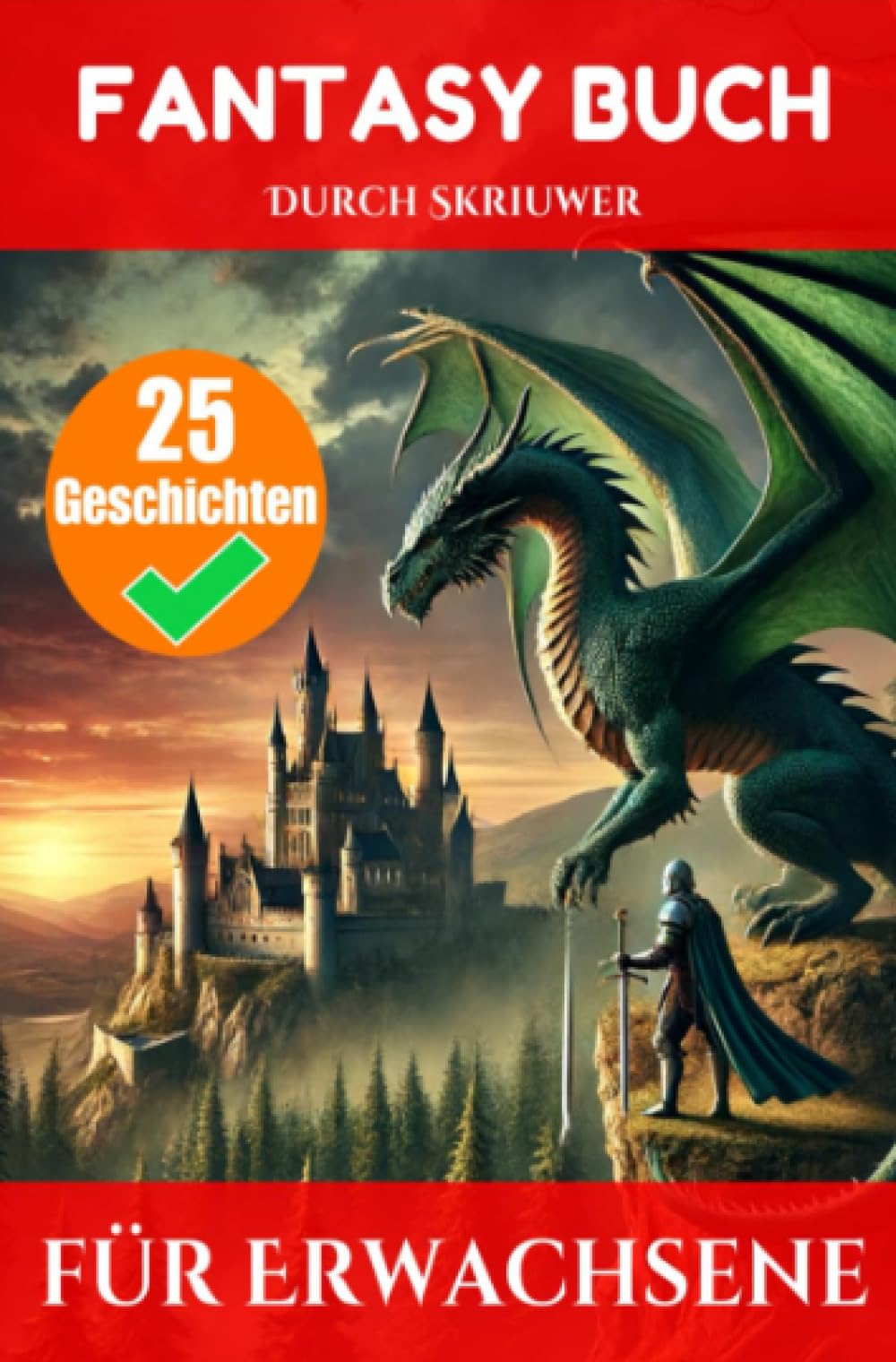 Ein Fantasy-Buch für Erwachsene mit 25 Geschichten: Eine Sammlung von Fantasy-Abenteuern Essays & Short Stories