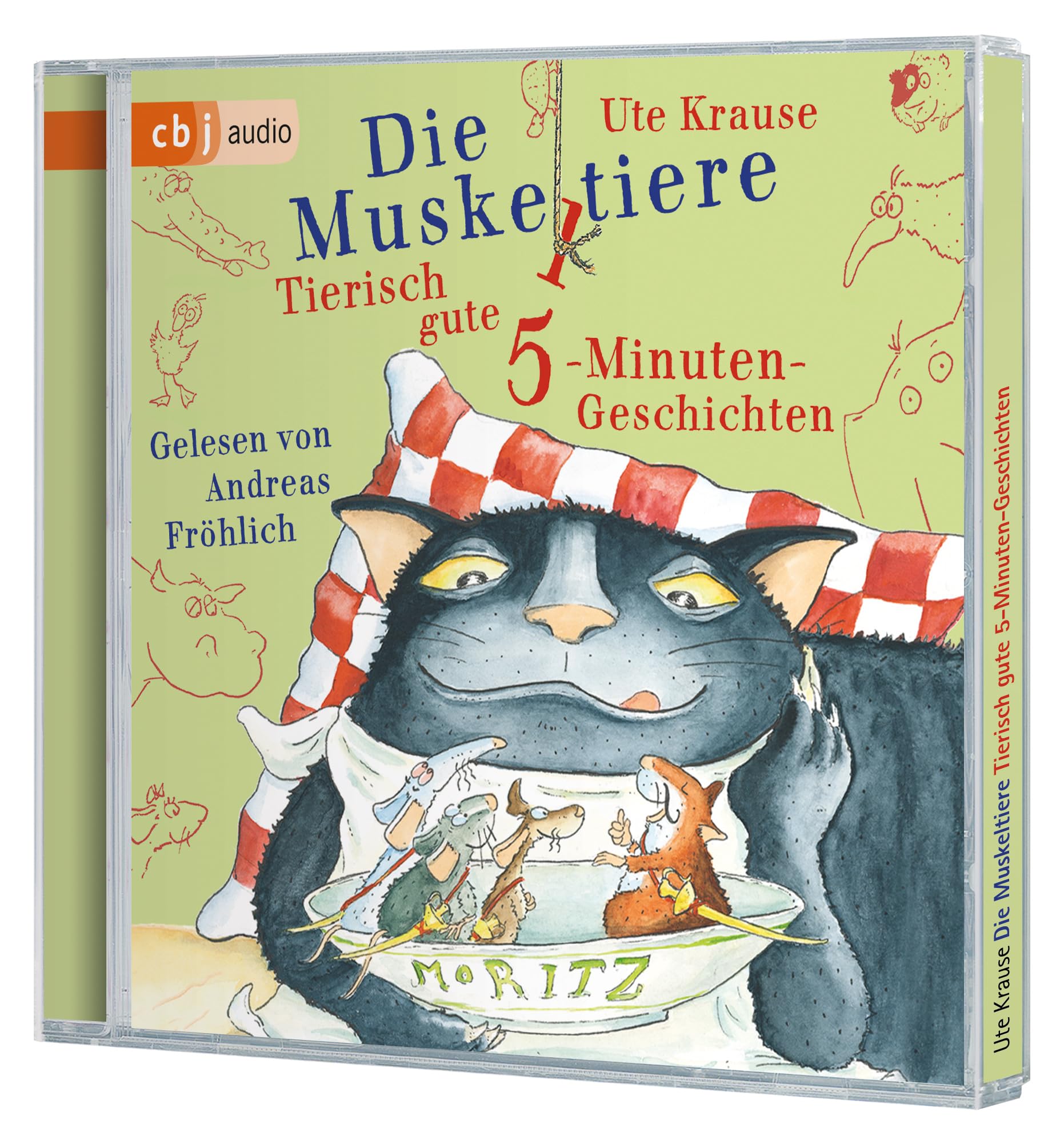 Die Muskeltiere - Tierisch gute 5-Minuten-Geschichten cd