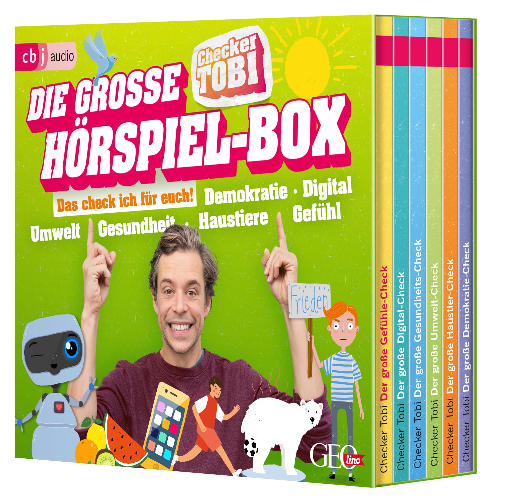 Die große Checker-Tobi-Hörspiel-Box General education